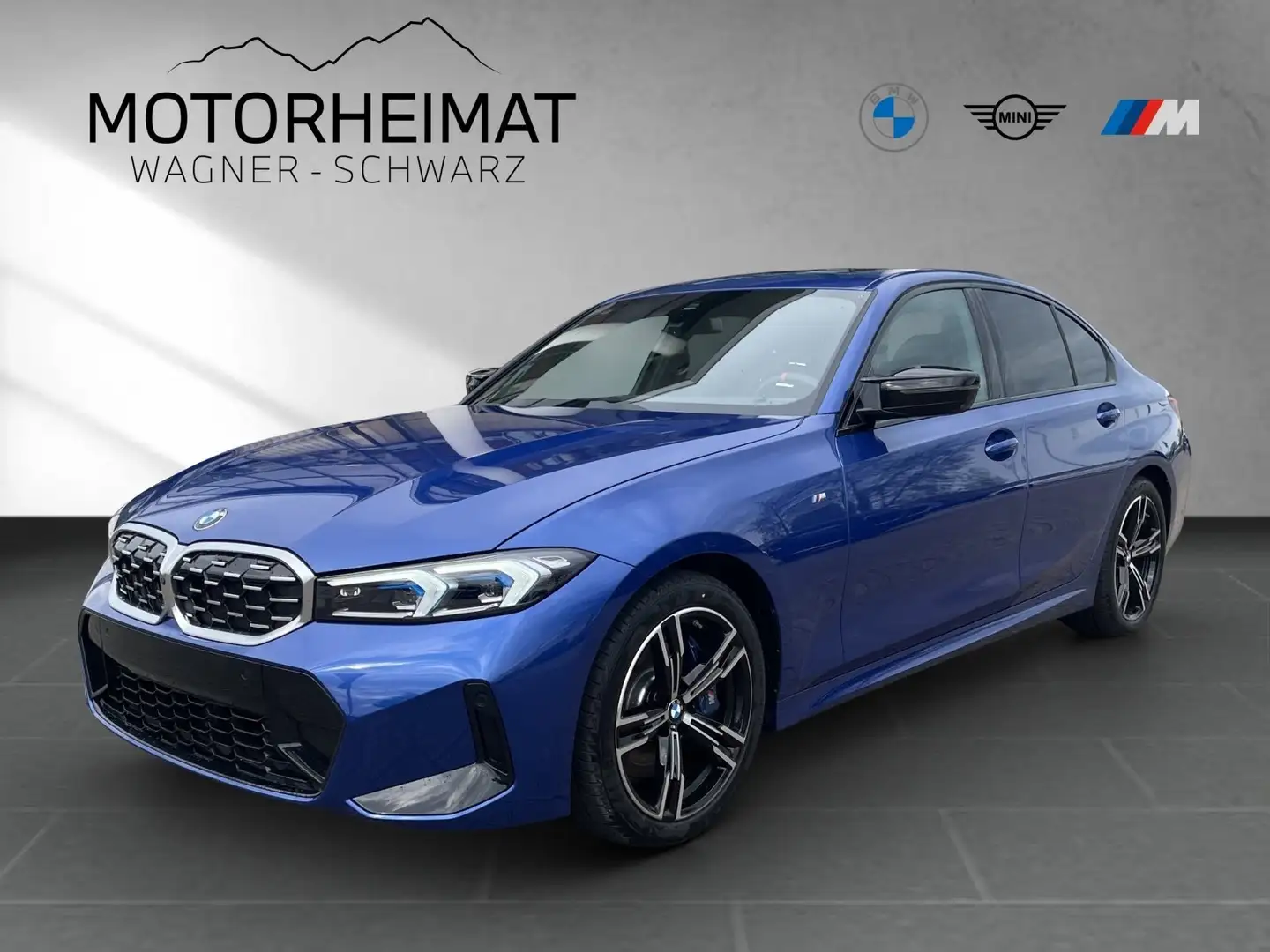 BMW 340 M340i xDrive M Sport HUD H/K 360° Pano adpLED Bleu - 1