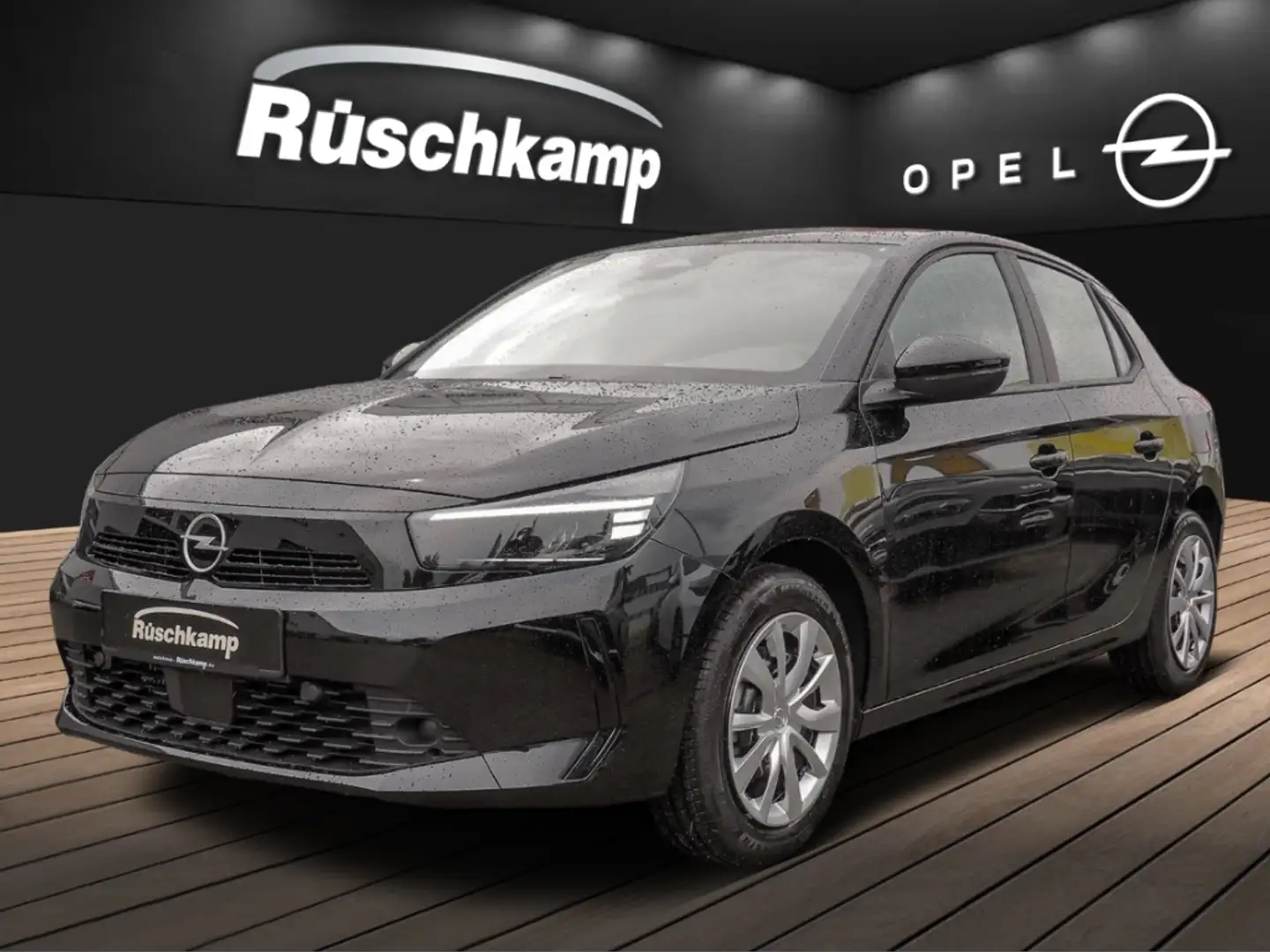 Opel Corsa F Edition LED-Scheinwerfer Touch PDC Klima Schwarz - 1