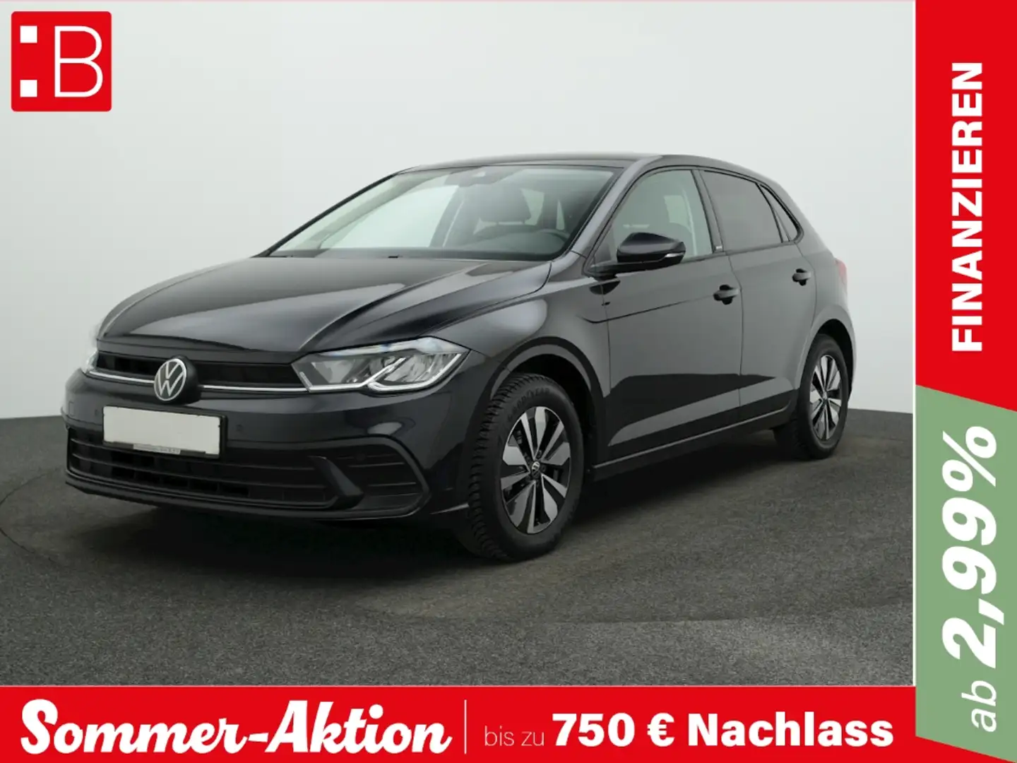 Volkswagen Polo 1.0 MPI Move TEMPOMAT LED PDC DAB Schwarz - 1