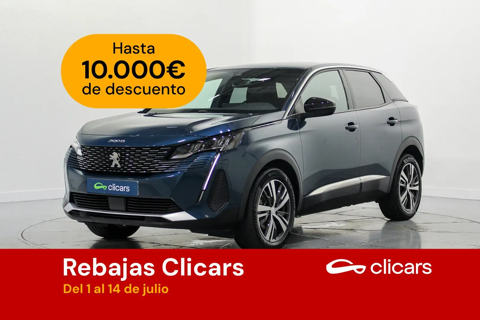 Peugeot 3008 1.2 S&S PureTech Allure Pack 130 Azul - 1