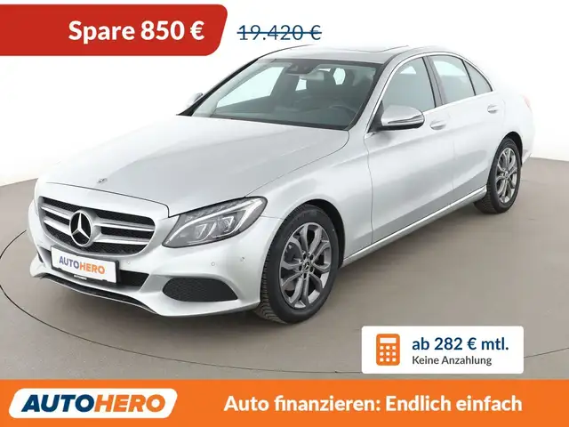 2018 Mercedes-Benz C-Class in Silver for sale