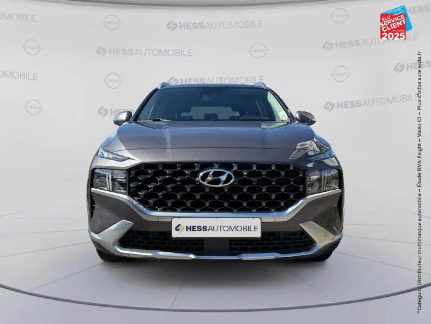 Hyundai SANTA FE 1.6 T-GDI 230ch Hybrid Creative BVA6 Gris - 2