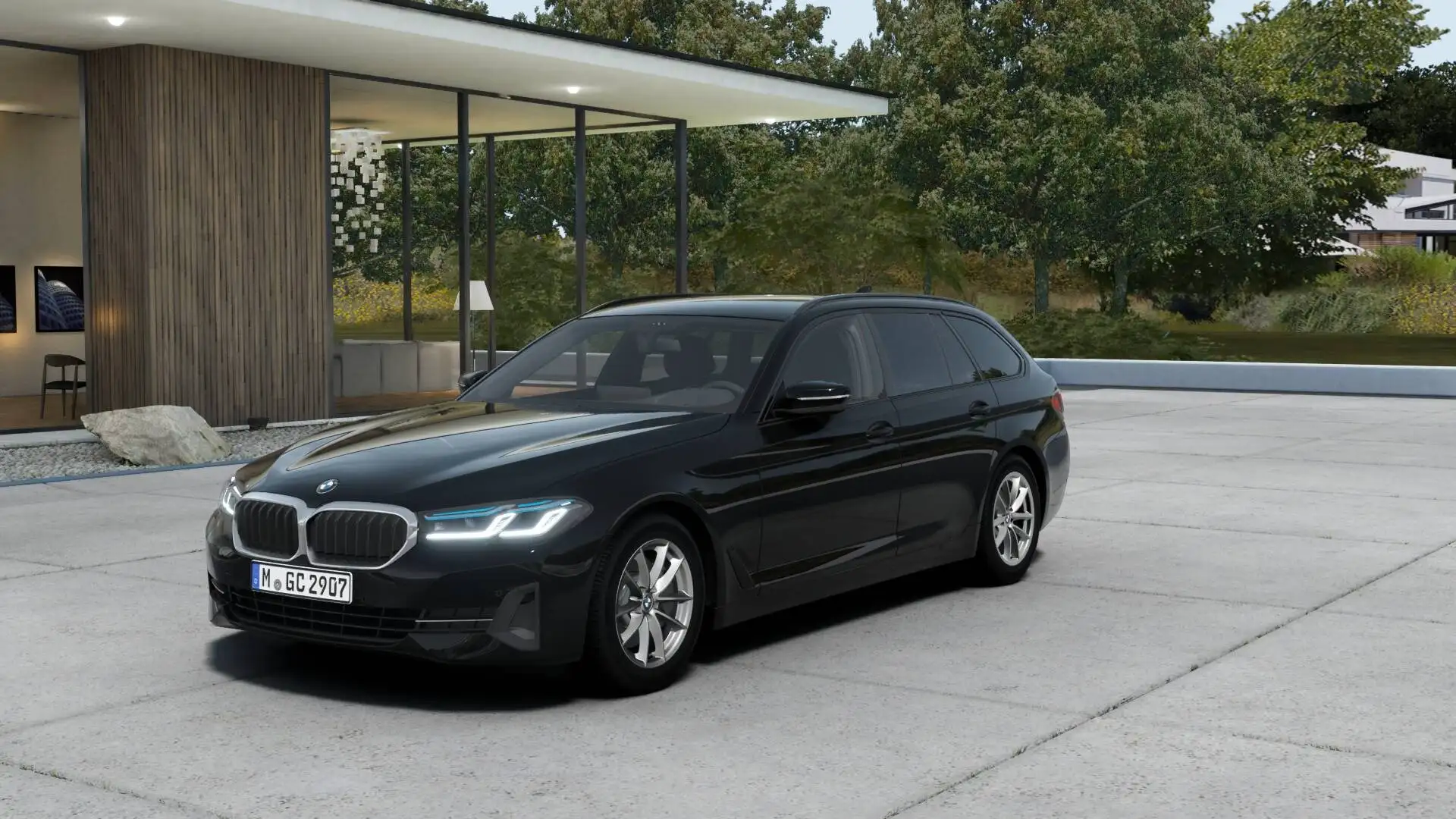 BMW 530 d xDrive Touring AHK Head-Up Laserlicht Harman Noir - 1