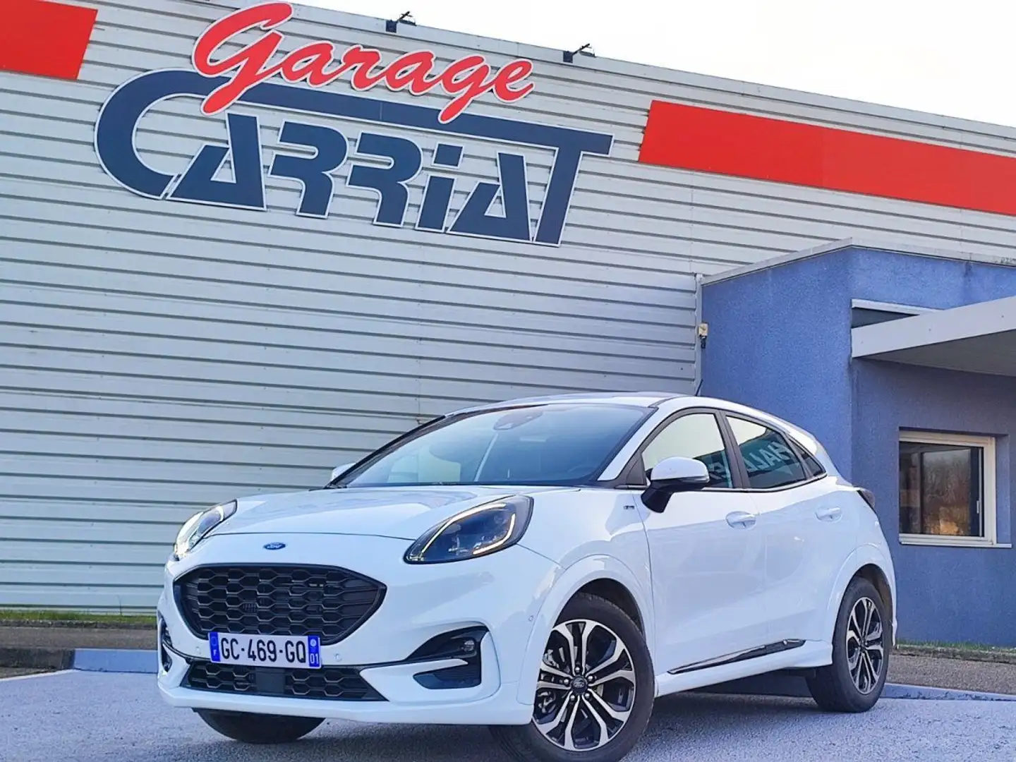 Ford Puma 1.0 125 ECOBOOST MHEV ST-LINE POWERSHIFT 7 Blanc - 1