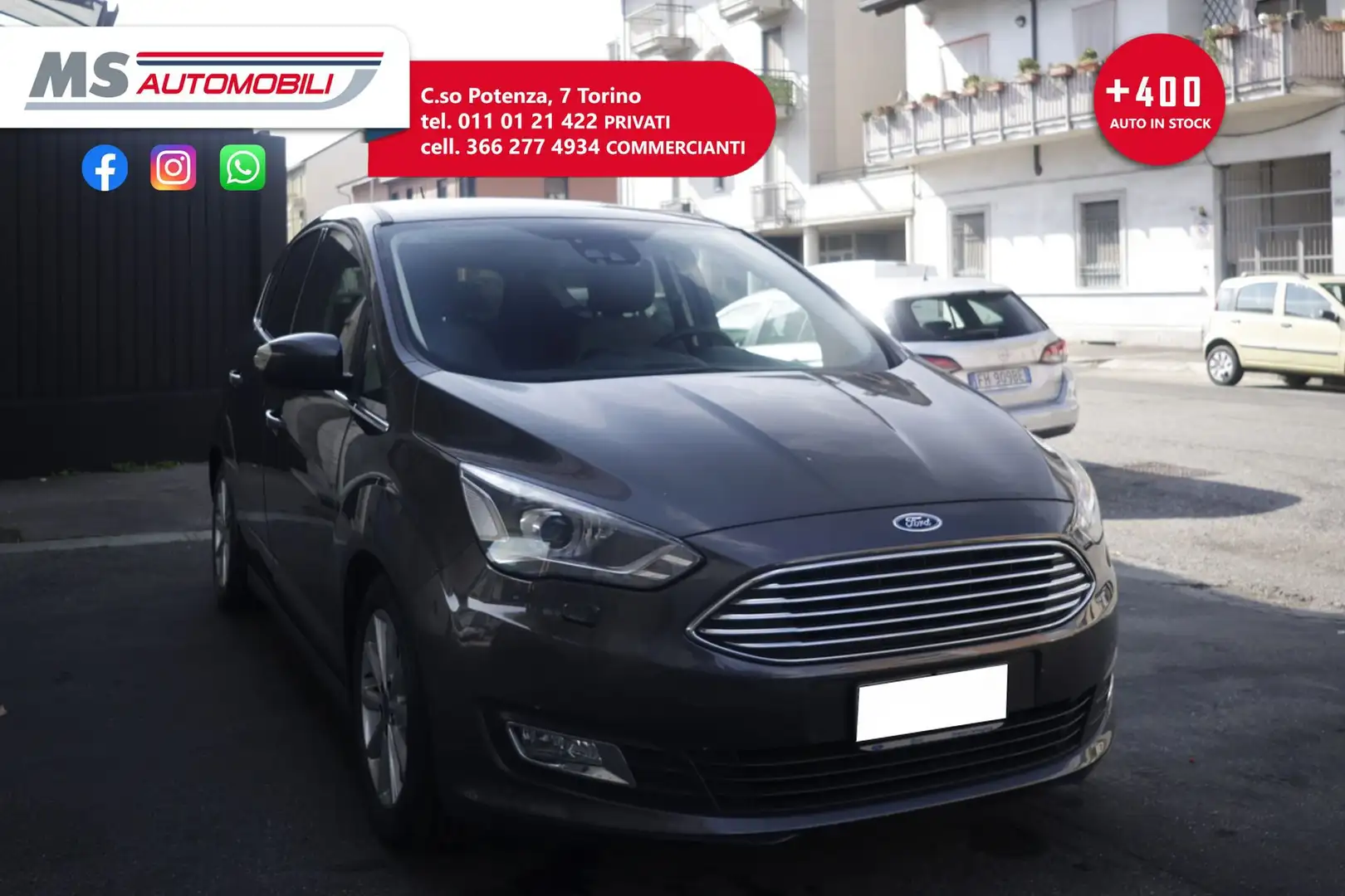 Ford C-Max Ford C-Max 1.6 120CV GPL Titanium Unicoproprietar crna - 1