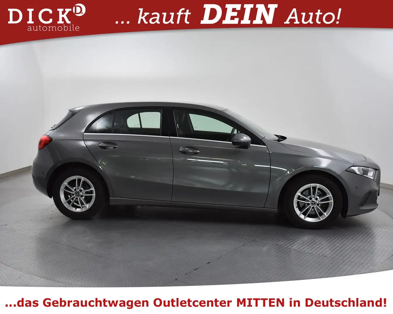 Mercedes-Benz A 180 d Style LEDER+NAVI+SHZ+KAMERA+TEMP+PARK+LM Grau - 2