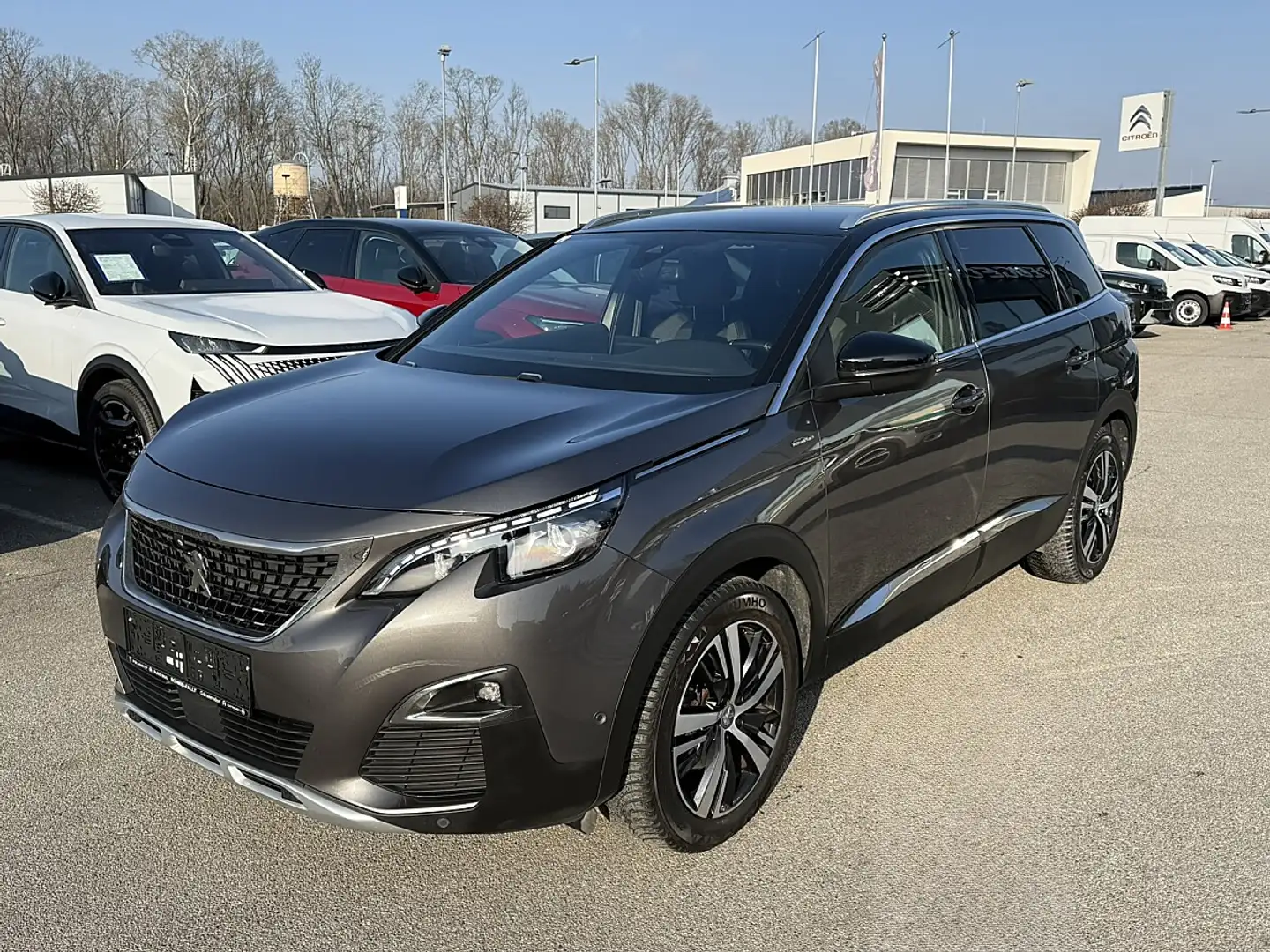 Peugeot 5008 1,5 BlueHDI 130 S&S EAT8 GT-Line Aut. Grau - 1