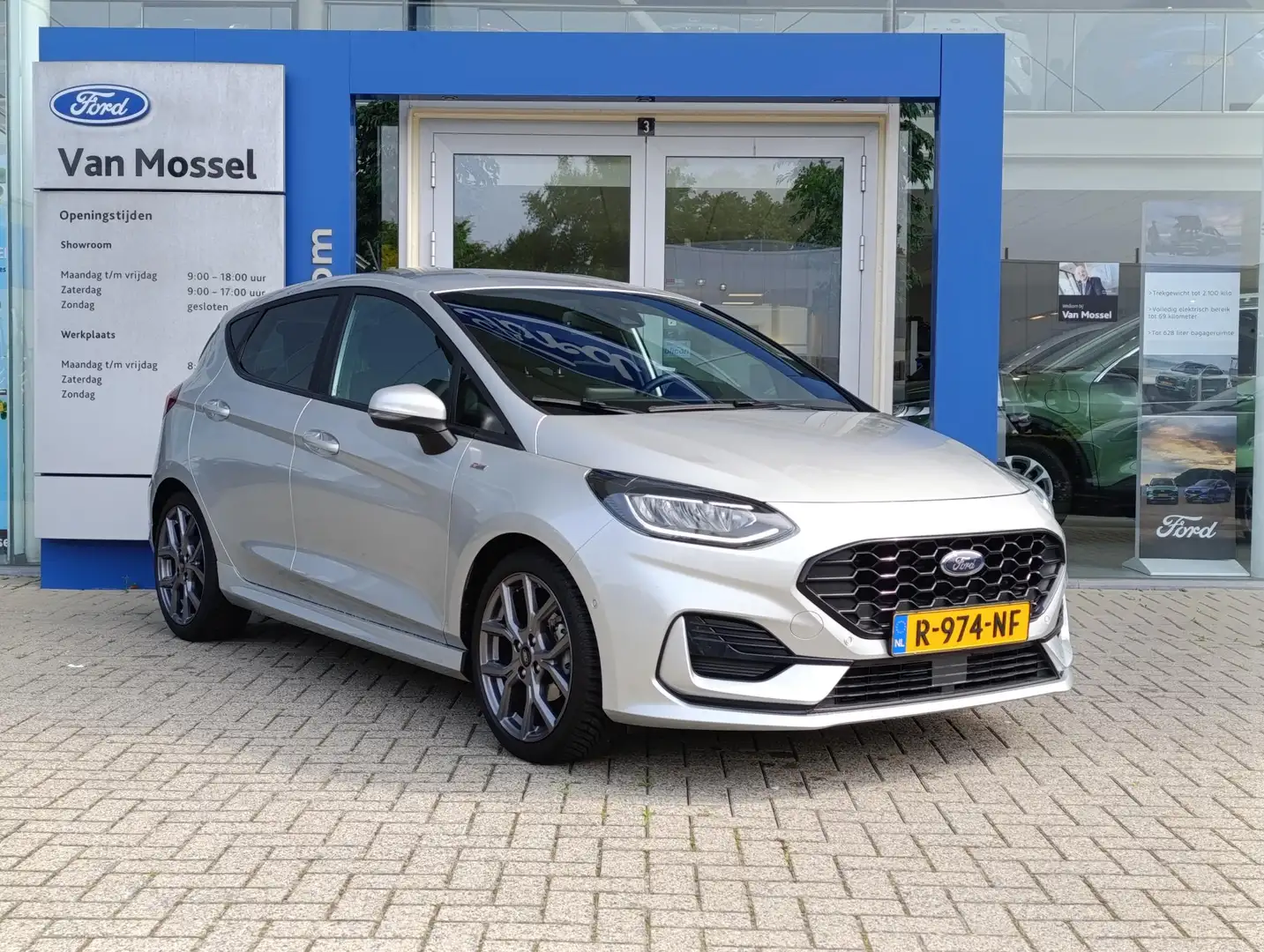 Ford Fiesta 1.0 EcoBoost Hybrid ST-Line X | 1e-eigenaar | Came Gris - 2