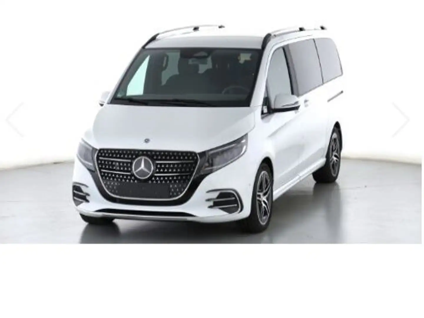 Mercedes-Benz V 300 V 300 d STYLE+ Lang AMG Line AHK el-Türen 7-Sitz Weiß - 2
