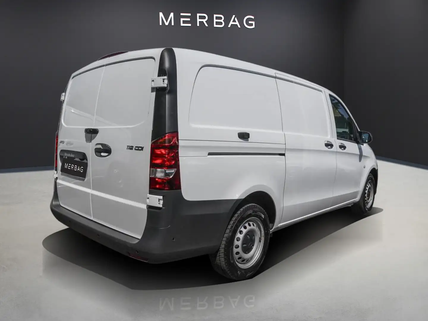 Mercedes-Benz Vito 116 CDI Kasten Lang Temp. Sitzheizung Klima Blanc - 2