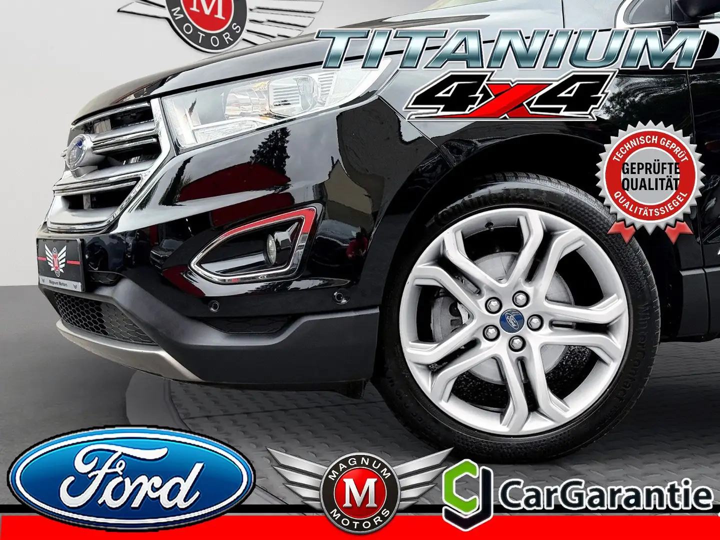 Ford Edge EDGE 2.0 TDCi 4x4 TITANIUM *Aut.*Navi*AHK* Schwarz - 1