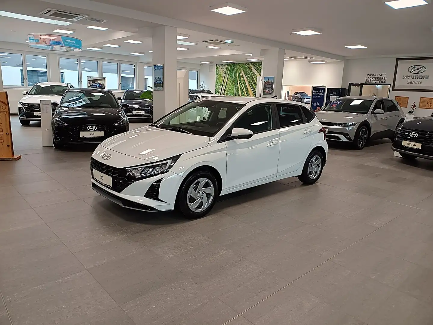 Hyundai i20 1,0 T-GDI GO! *LED*Navi*Klima* Weiß - 2