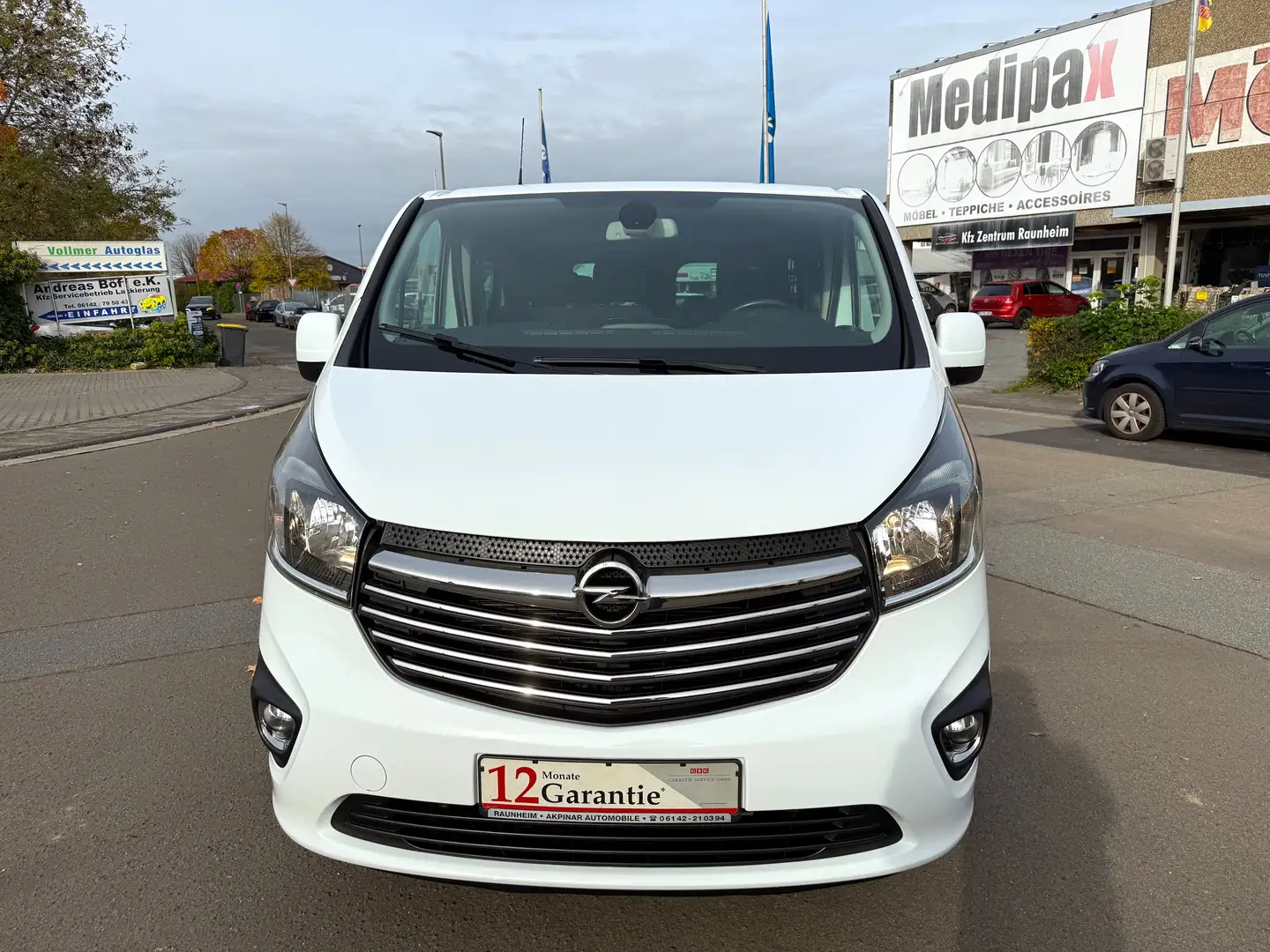 Opel Vivaro B 1.6 BiTurbo L1H1 2,9t (AHK*9xSITZER*STANDHEIZG) Blanc - 2