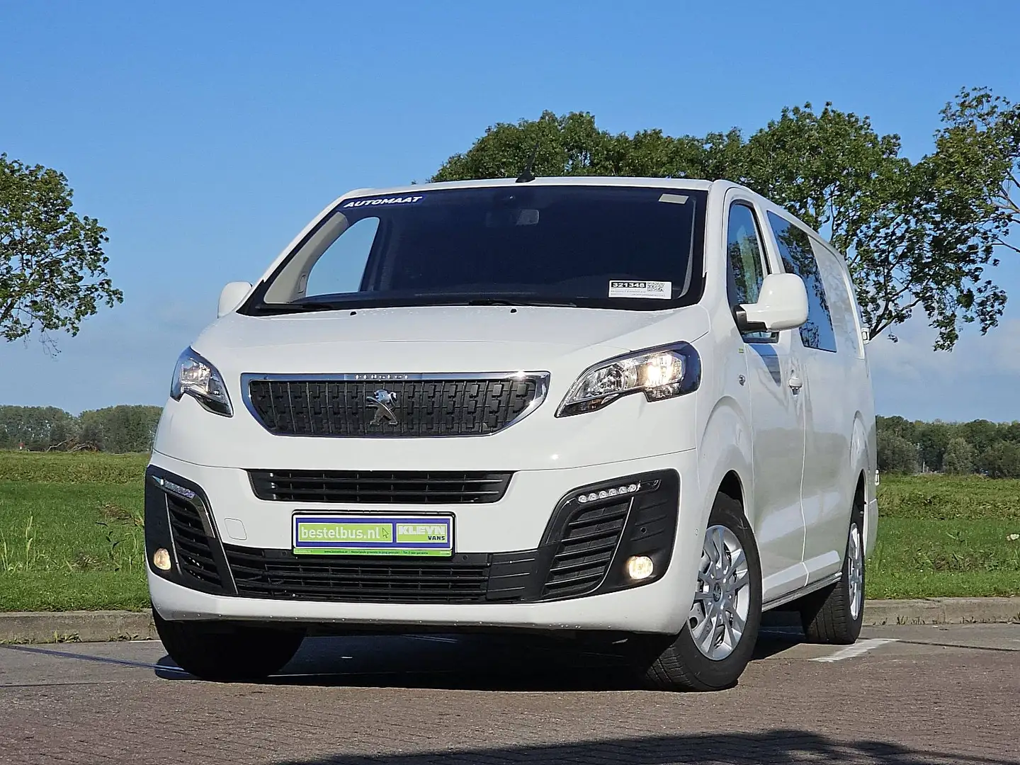 Peugeot Expert 2.0 BlueHDI 120 L3 DC Automaat Navi Trekhaak Pdc E Blanc - 2