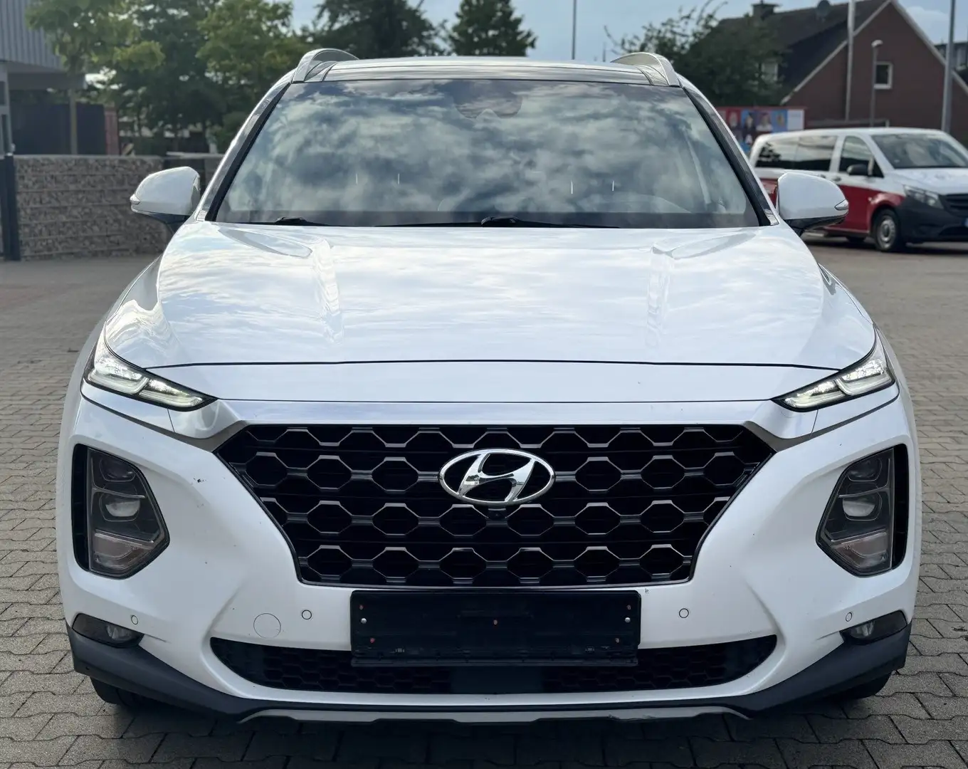 Hyundai SANTA FE Santa Fe Diesel 2WD Premium HUD ACC 360 PANO Alb - 2