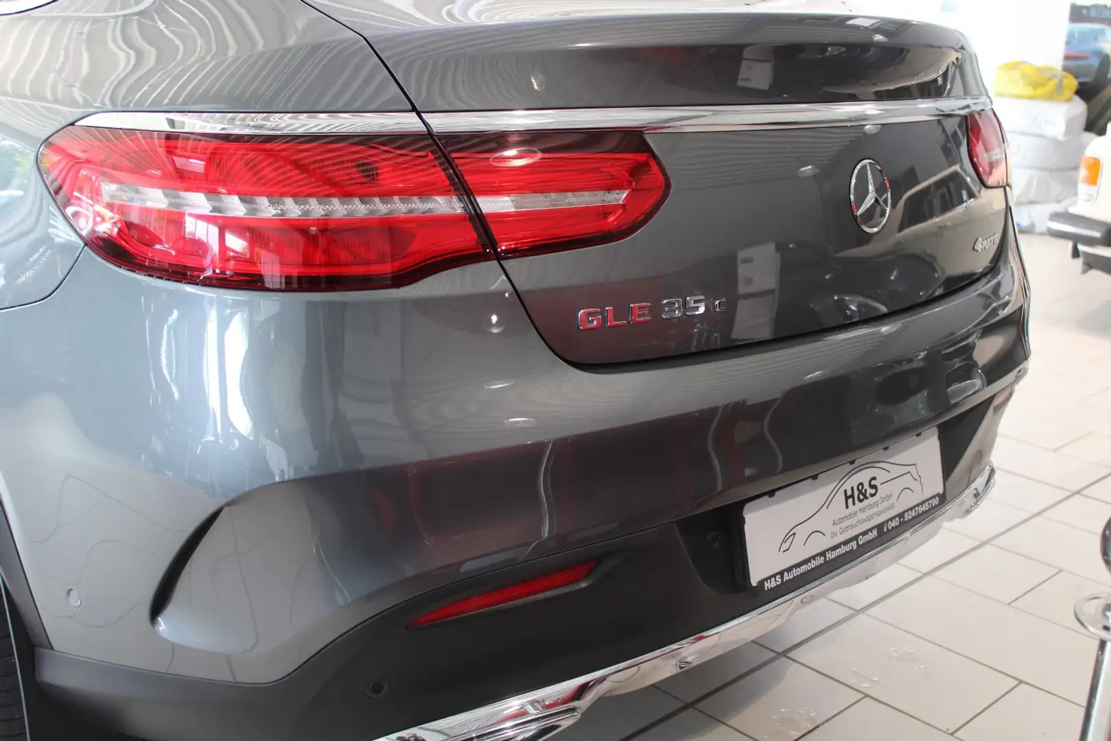 Mercedes-Benz GLE 350 d 4Matic COUPE AMG-LINE PANO*AMBIENT*STANHEIZ Grijs - 2