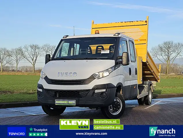 Iveco Daily 35C14 DUB.Cab Kipper AC!