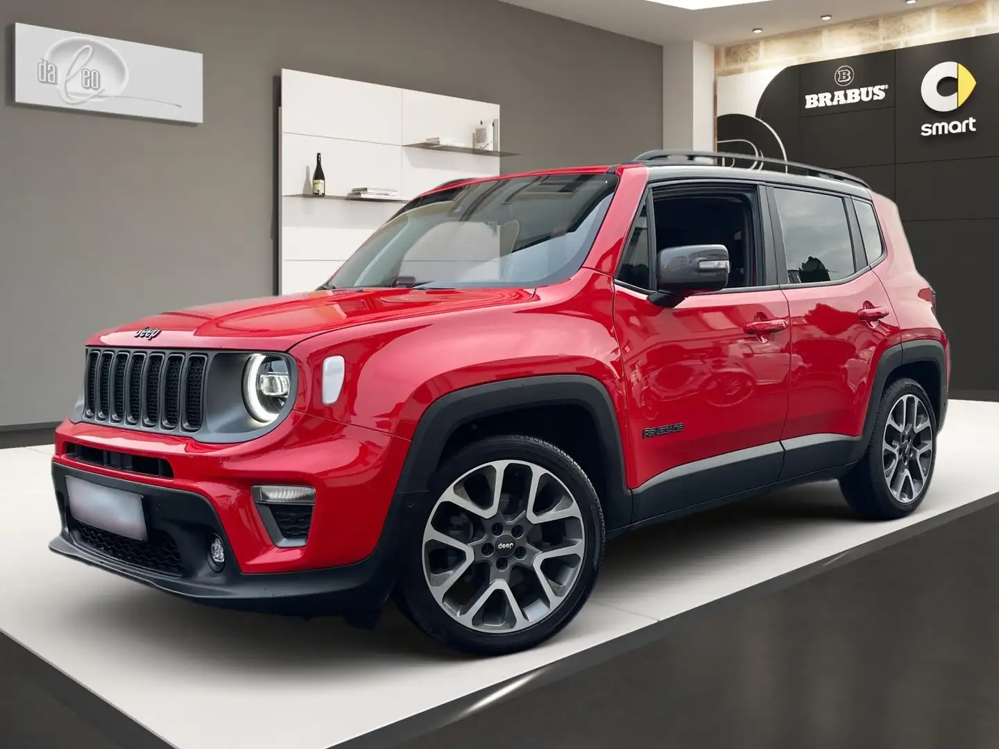 Jeep Renegade S Mild-Hybrid LED Leder ACC Kamera Rojo - 1