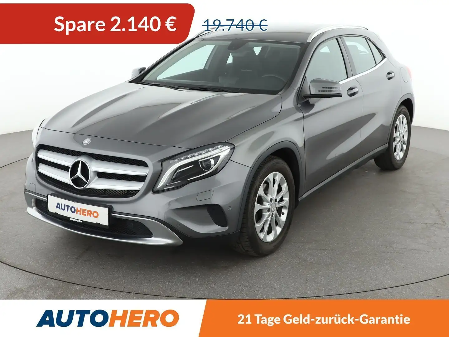 Mercedes-Benz GLA 180 GLA 180 d Urban  Aut.*NAVI*XENON*CAM*PDC*TEMPO* Grau - 1