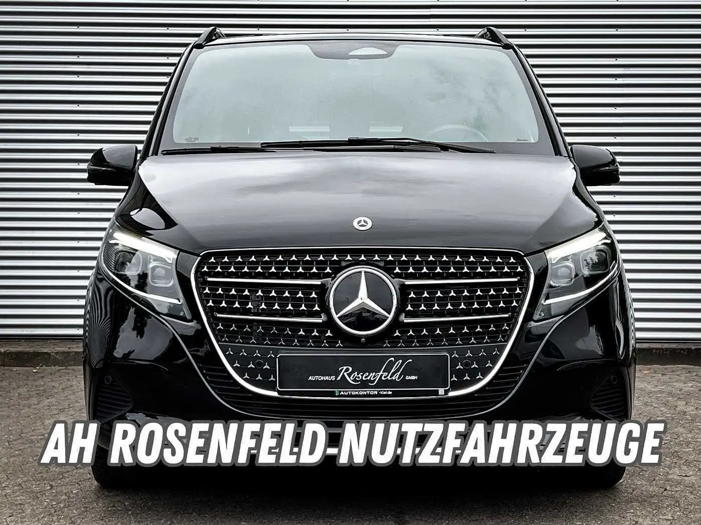 Mercedes-Benz V 300 d Avantgarde EXTRA LANG +360°+AHK+Standheiz.+8SP+M Schwarz - 1