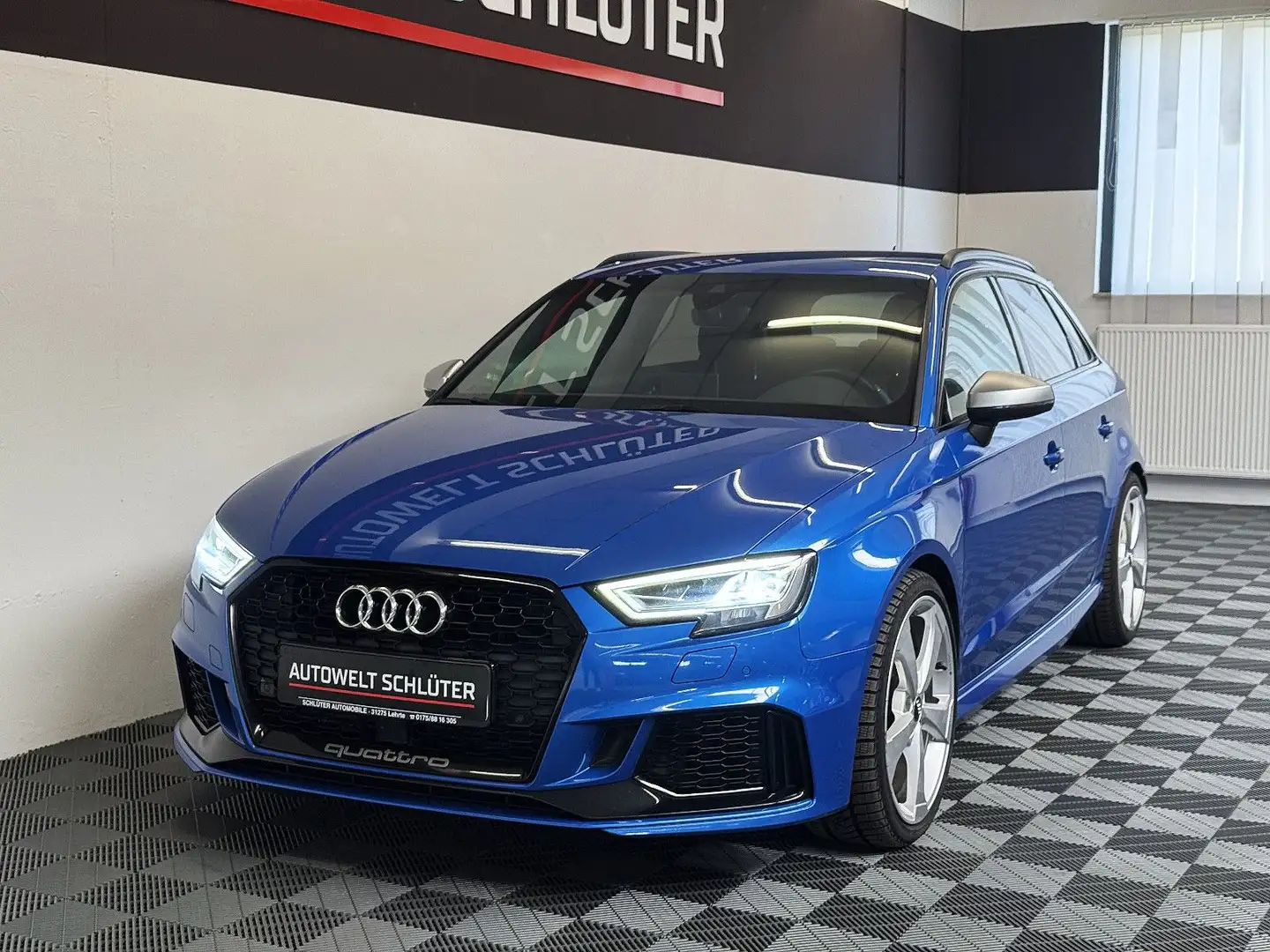 Audi RS3 RS 3 Sportback *ACC*MMI+*Sport AGA*B&O*V-Max* Bleu - 1