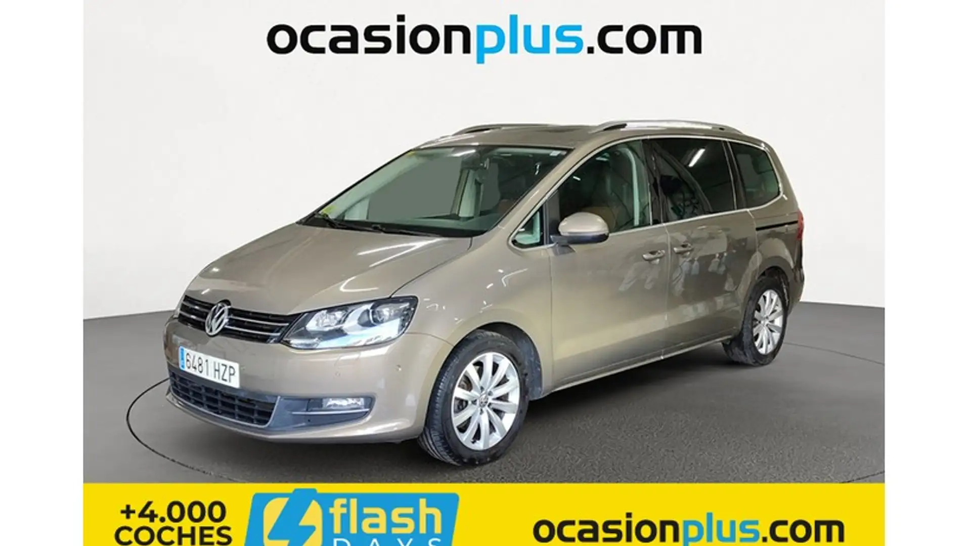 Volkswagen Sharan 2.0TDI Sport BMT DSG 177 Gelb - 1