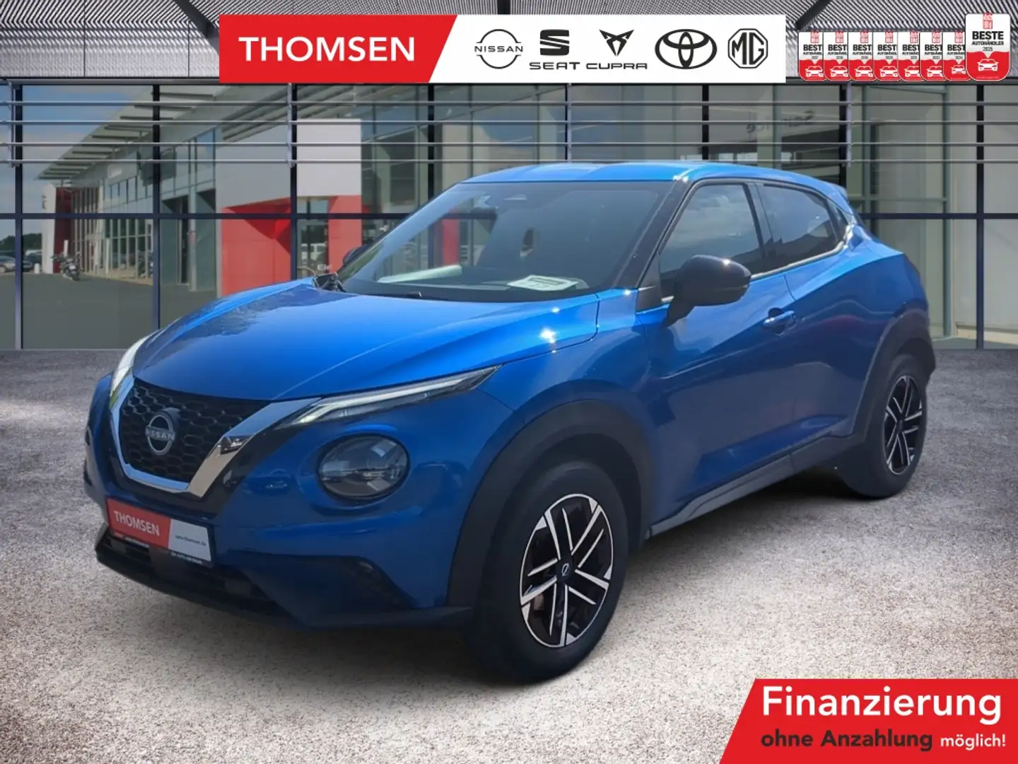 Nissan Juke 1.0 DIG-T N-Connecta LED Winterp. SpurH Blau - 1