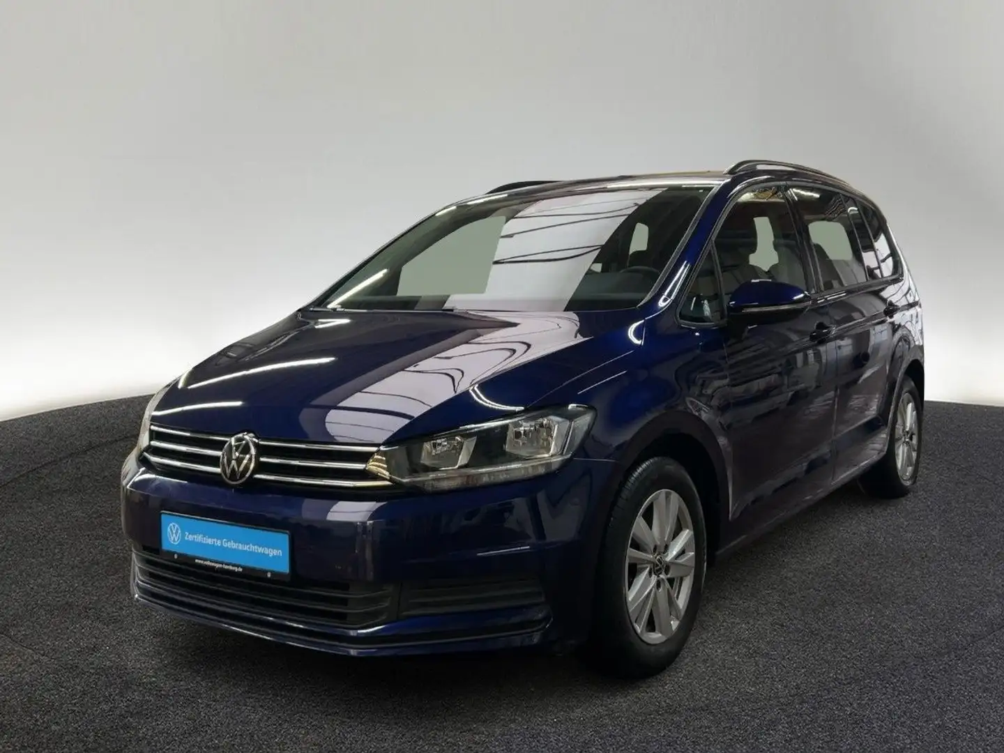 Volkswagen Touran 1.5 TSI Comfortline PDC Sitzhzg 7 Sitze Blau - 2