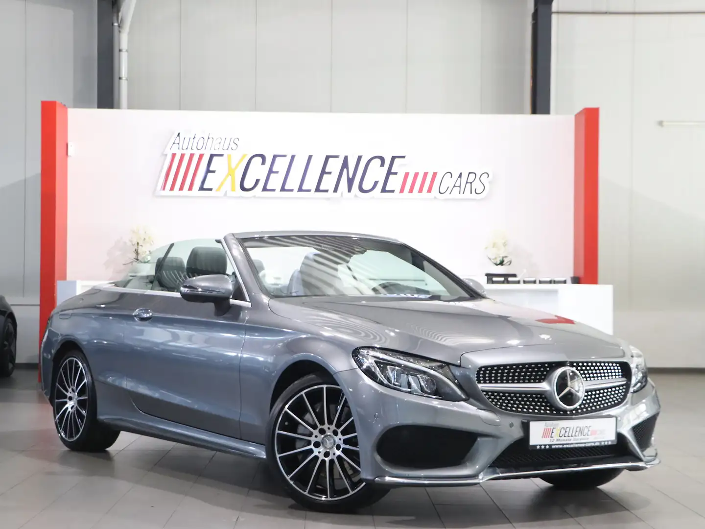 Mercedes-Benz C 300 CABRIO AMG-LINE SPORT / DISTRONIC+, LED Gris - 1