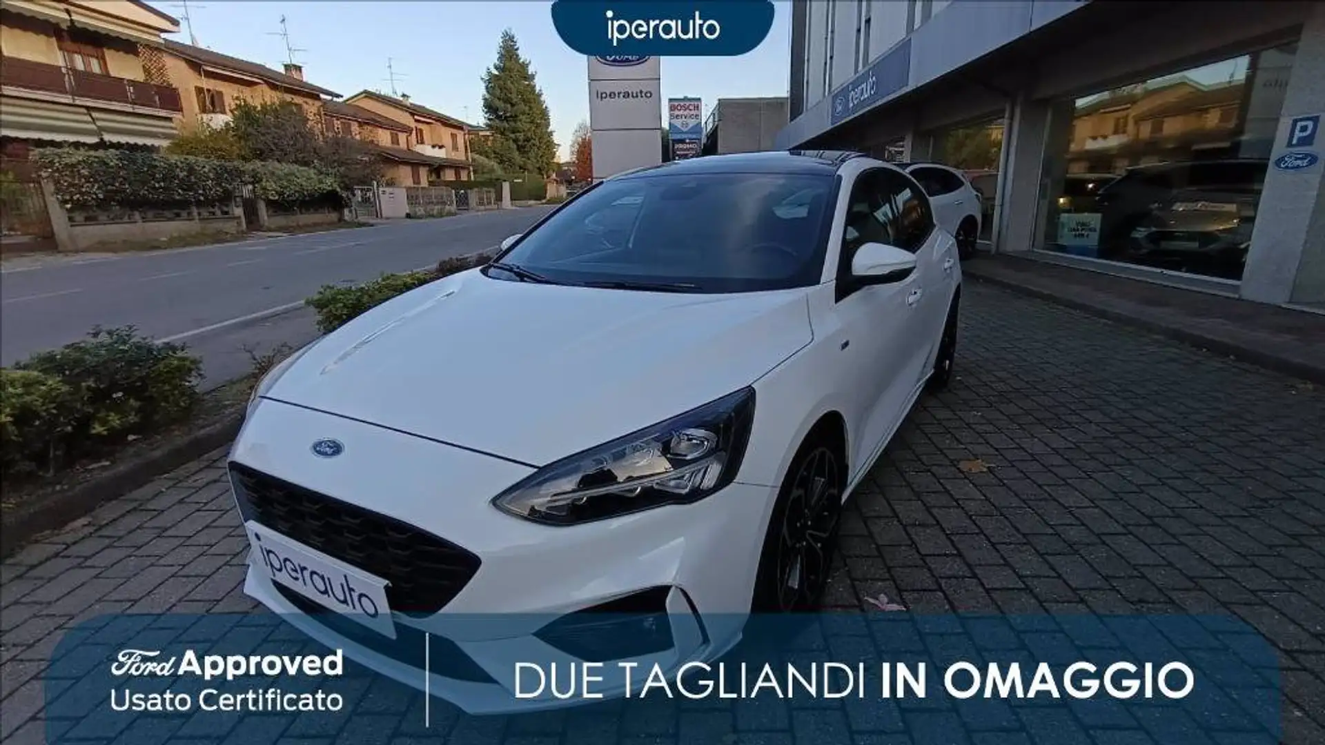 Ford Focus 1.5 ecoboost ST-Line Co-pilot s&s 150cv auto Weiß - 1