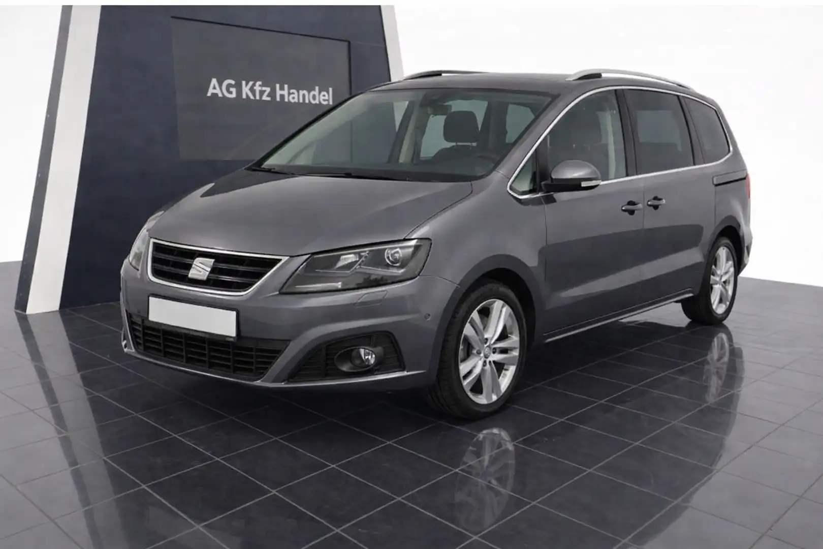 SEAT Alhambra 2.0 TDI SpotFahrwerk/CAM/STANDHEITZUNG/AHK Gris - 1