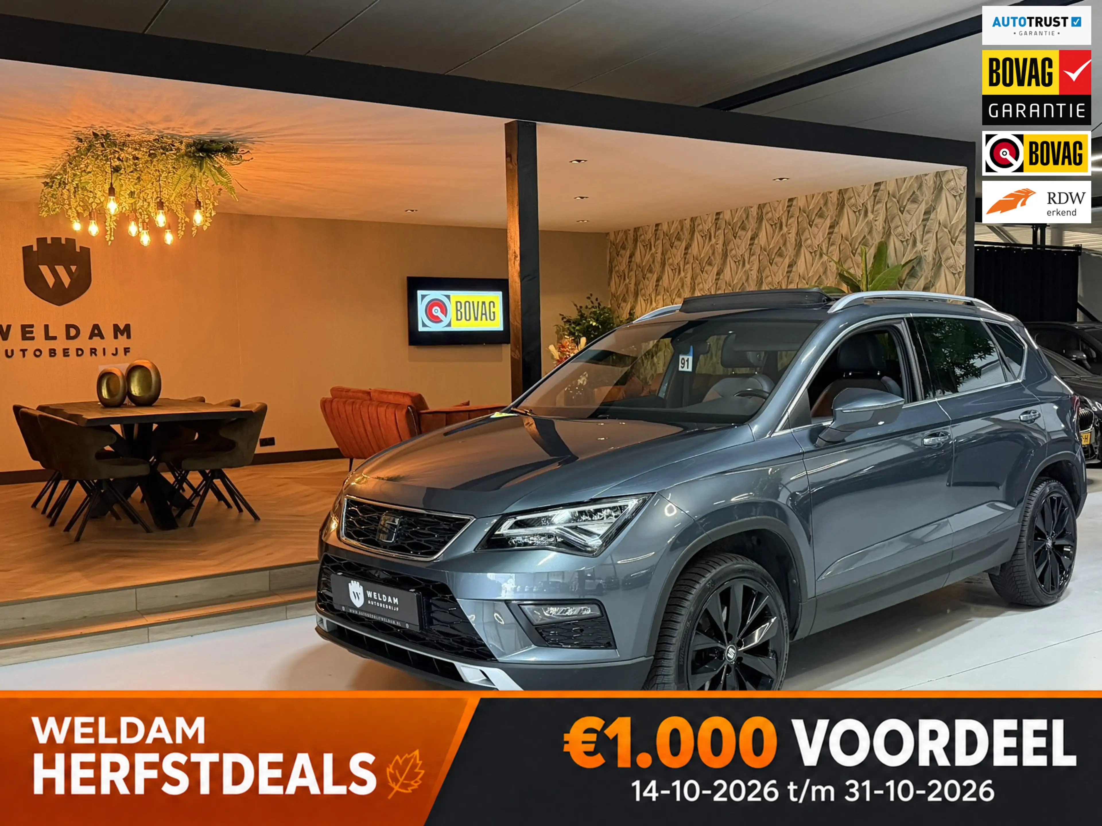 SEAT Ateca 1.5 TSI Xcellence Garantie|Pano|Alcantara|19" Velg