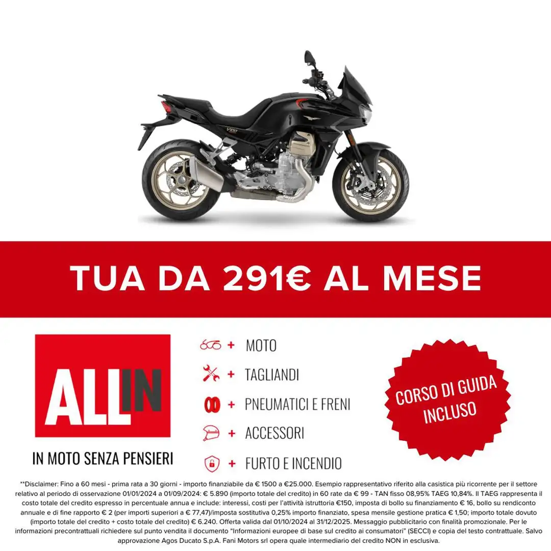Moto Guzzi V 100 Mandello Czarny - 2