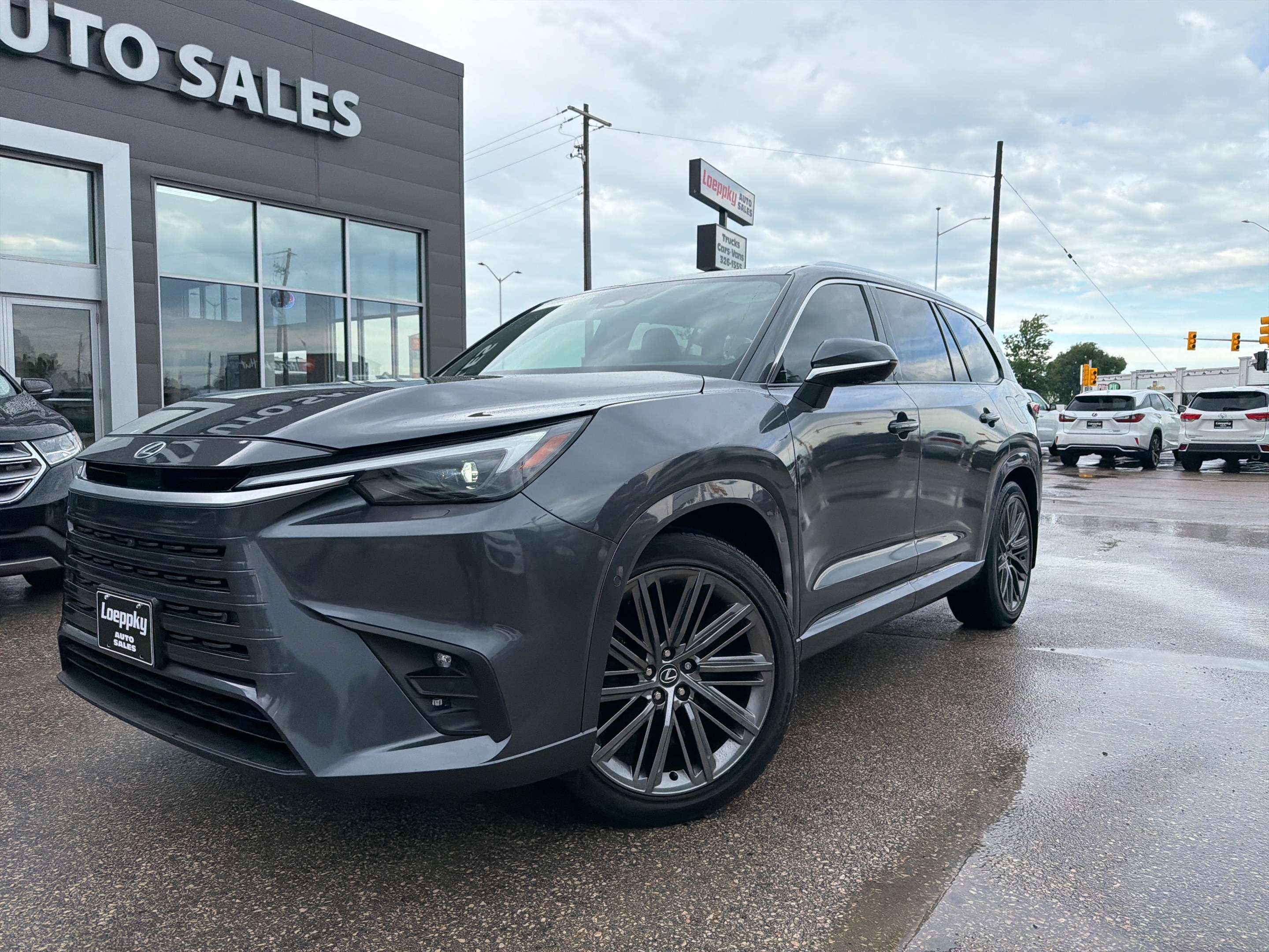 Gray 2024 Lexus TX SUV / Crossover All-Wheel Drive Automatic