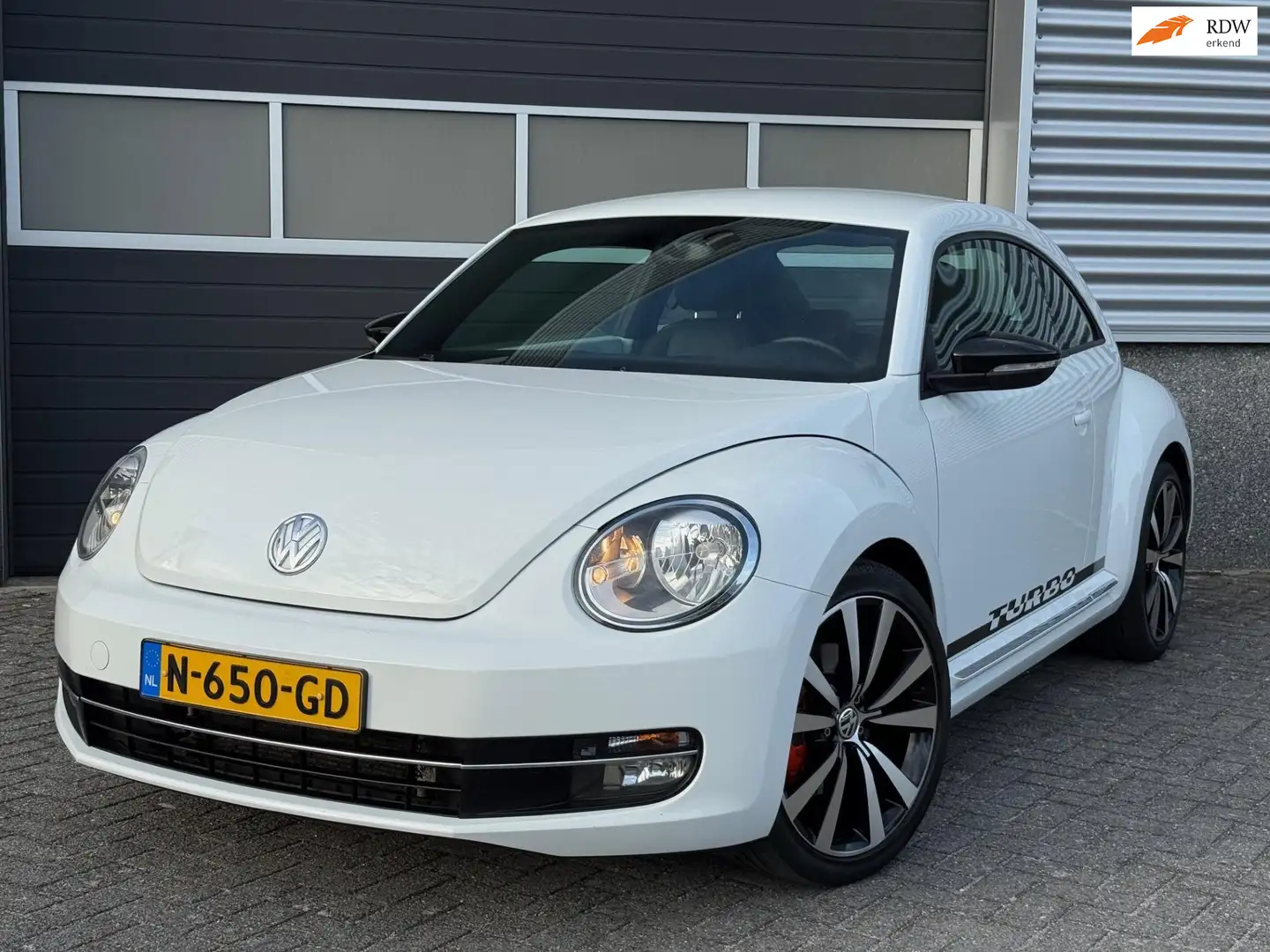 Volkswagen Beetle 2.0 TSI Sport Leder Navi Fender Bianco - 1