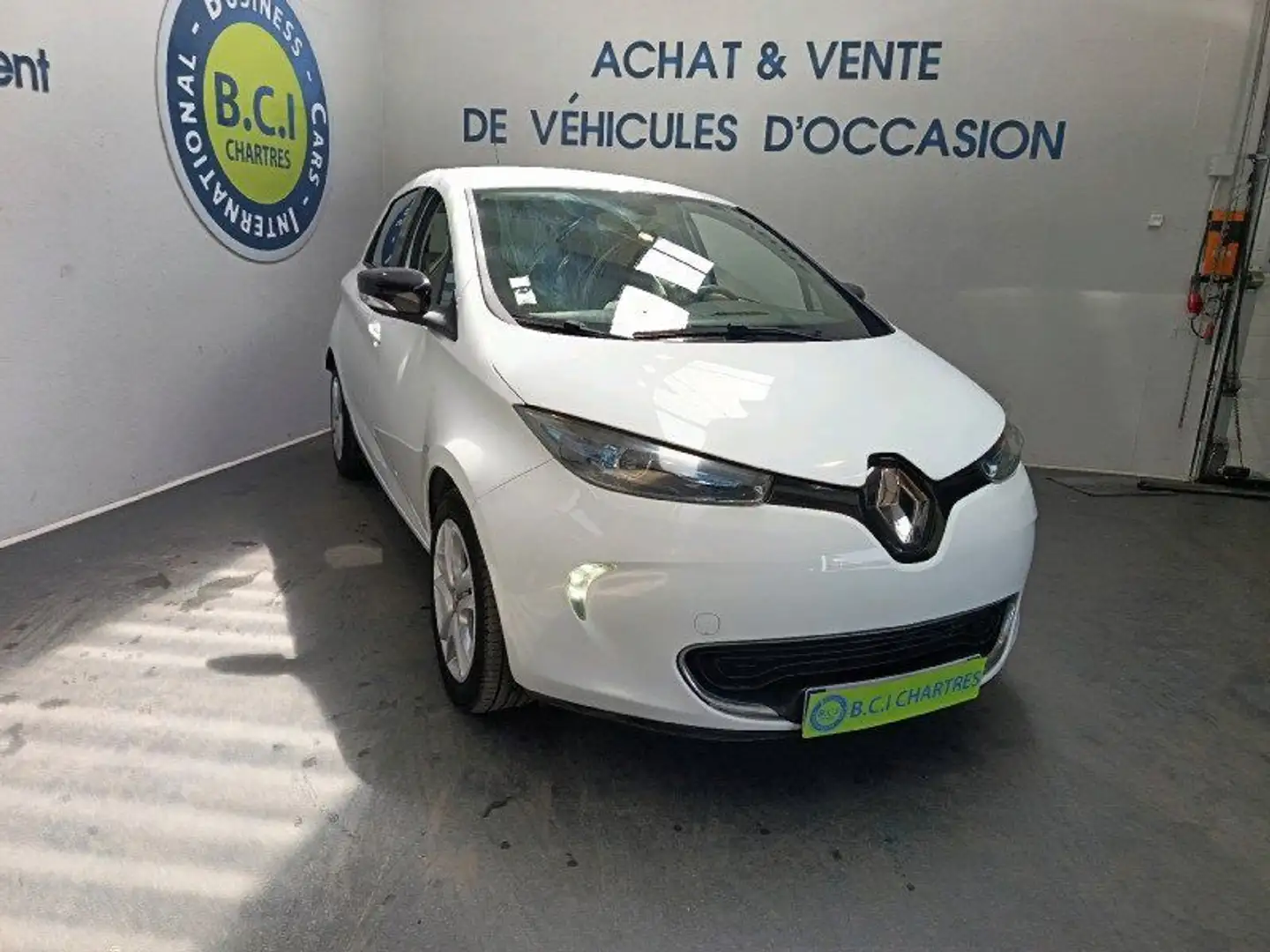 Renault ZOE ZEN CHARGE RAPIDE Q90 LOCATION DE BATTERIE Blanc - 2