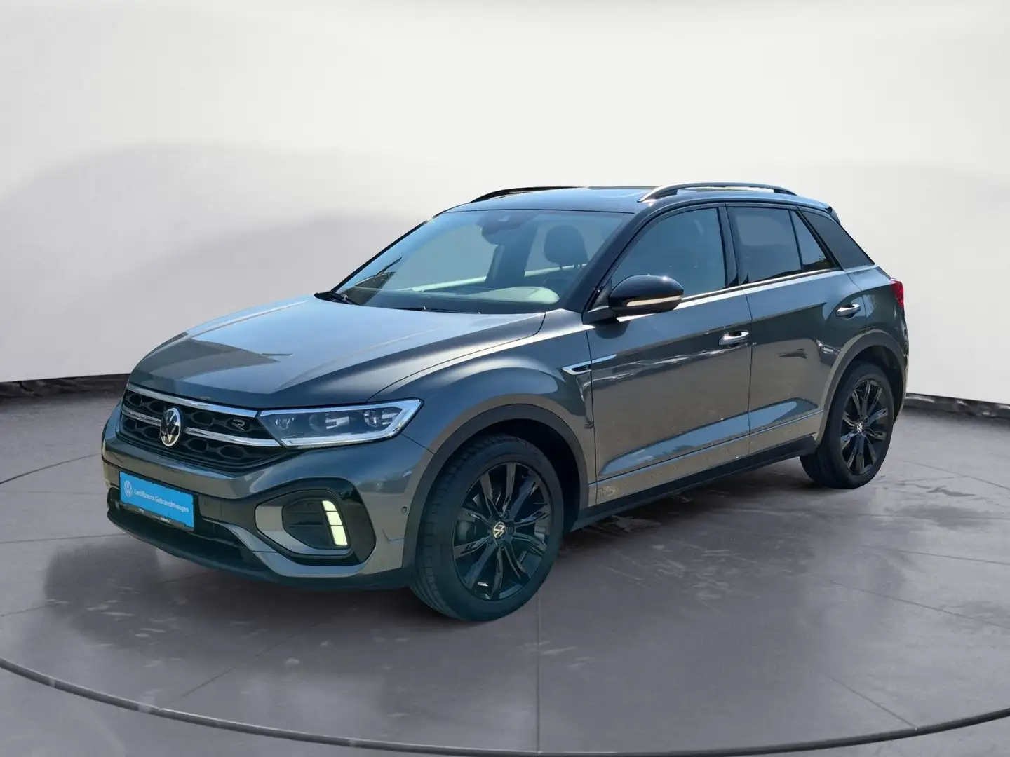 Volkswagen T-Roc 1.0 TSI *R-LINE* *BLACK-STYLE*AHK*beatsAud Grau - 2
