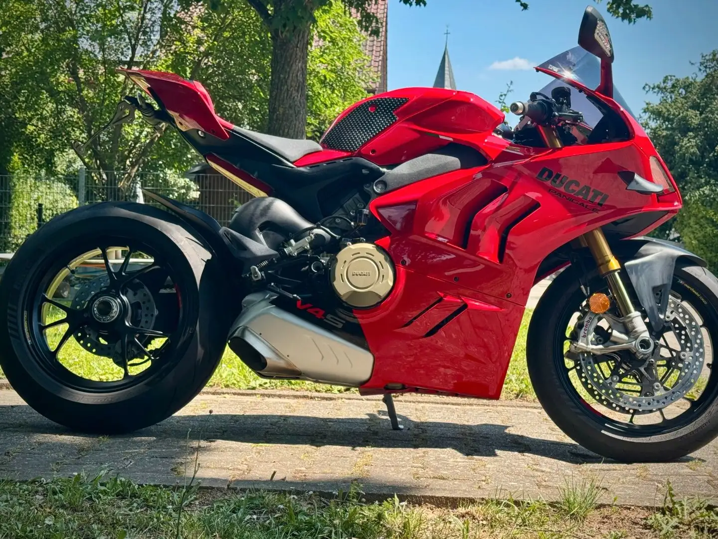 Ducati Panigale V4 S Modell22/23 Rouge - 2