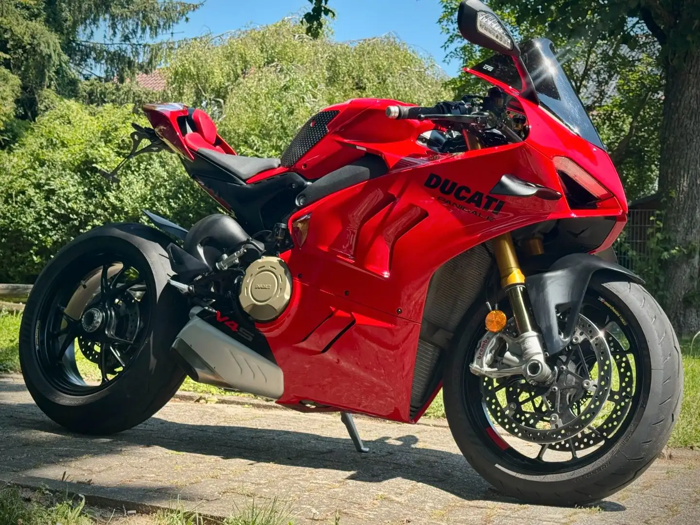Ducati Panigale V4 S Modell22/23 Rouge - 1