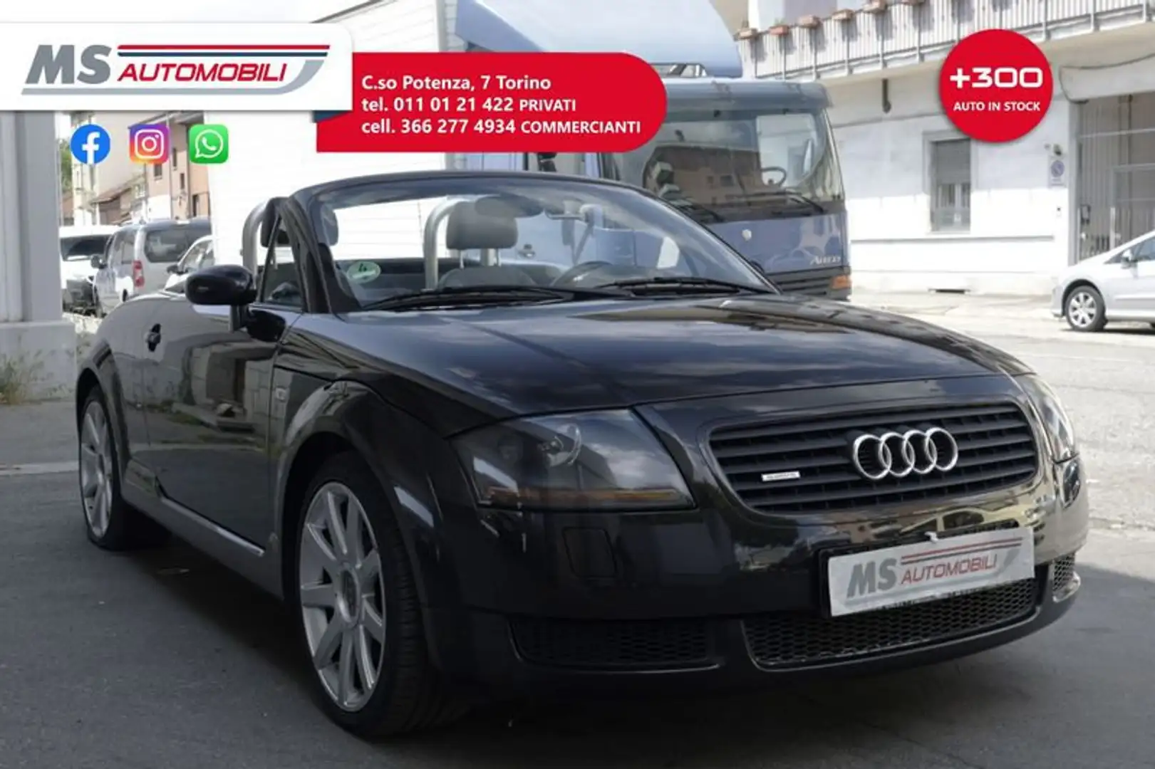 Audi TT Roadster 1.8 T 20V/225 CV quattro Unicoproprietar Negru - 1