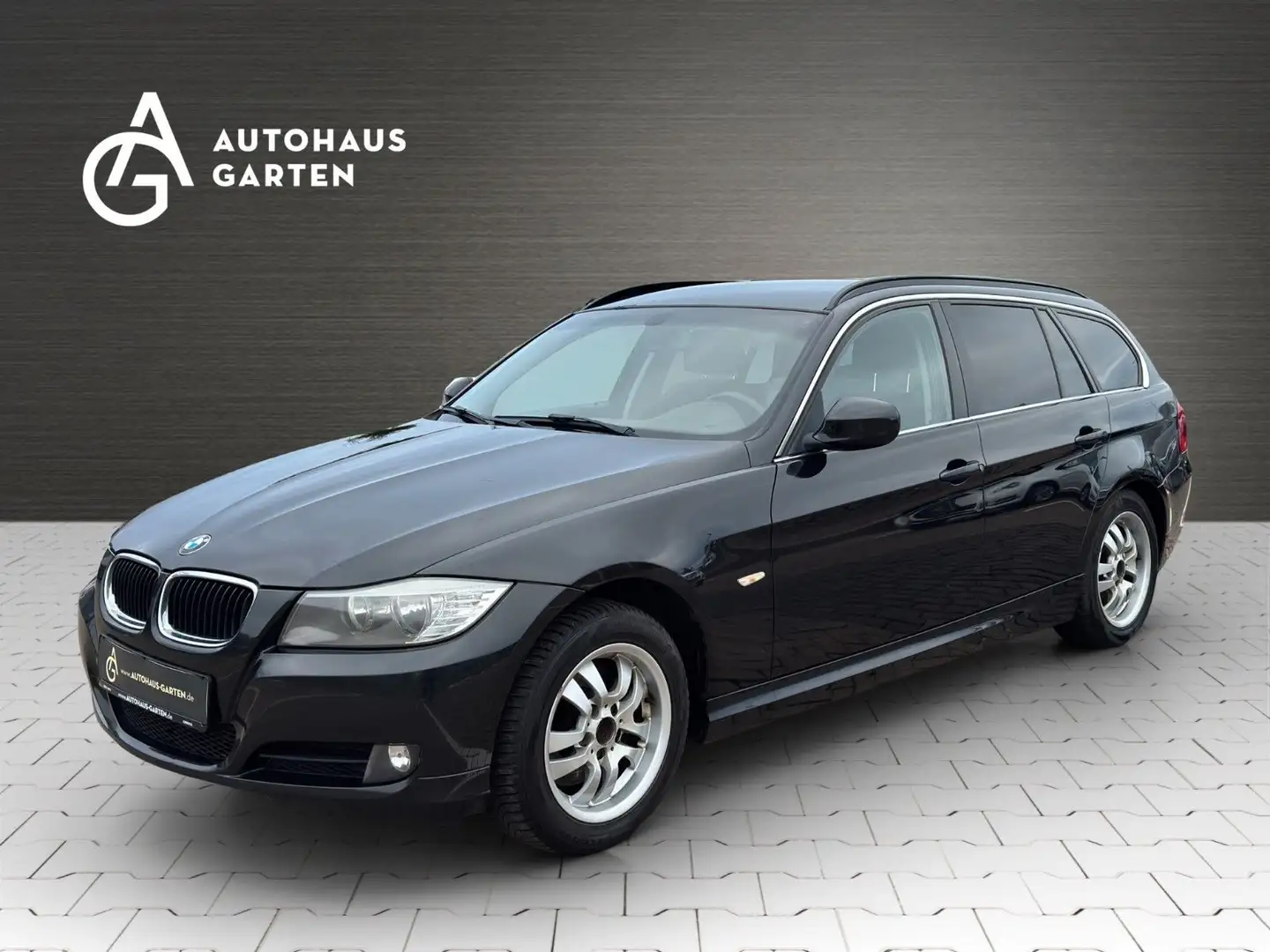 BMW 320 d Touring 2.Hand AHK Klimaautomatik PDC Schwarz - 1