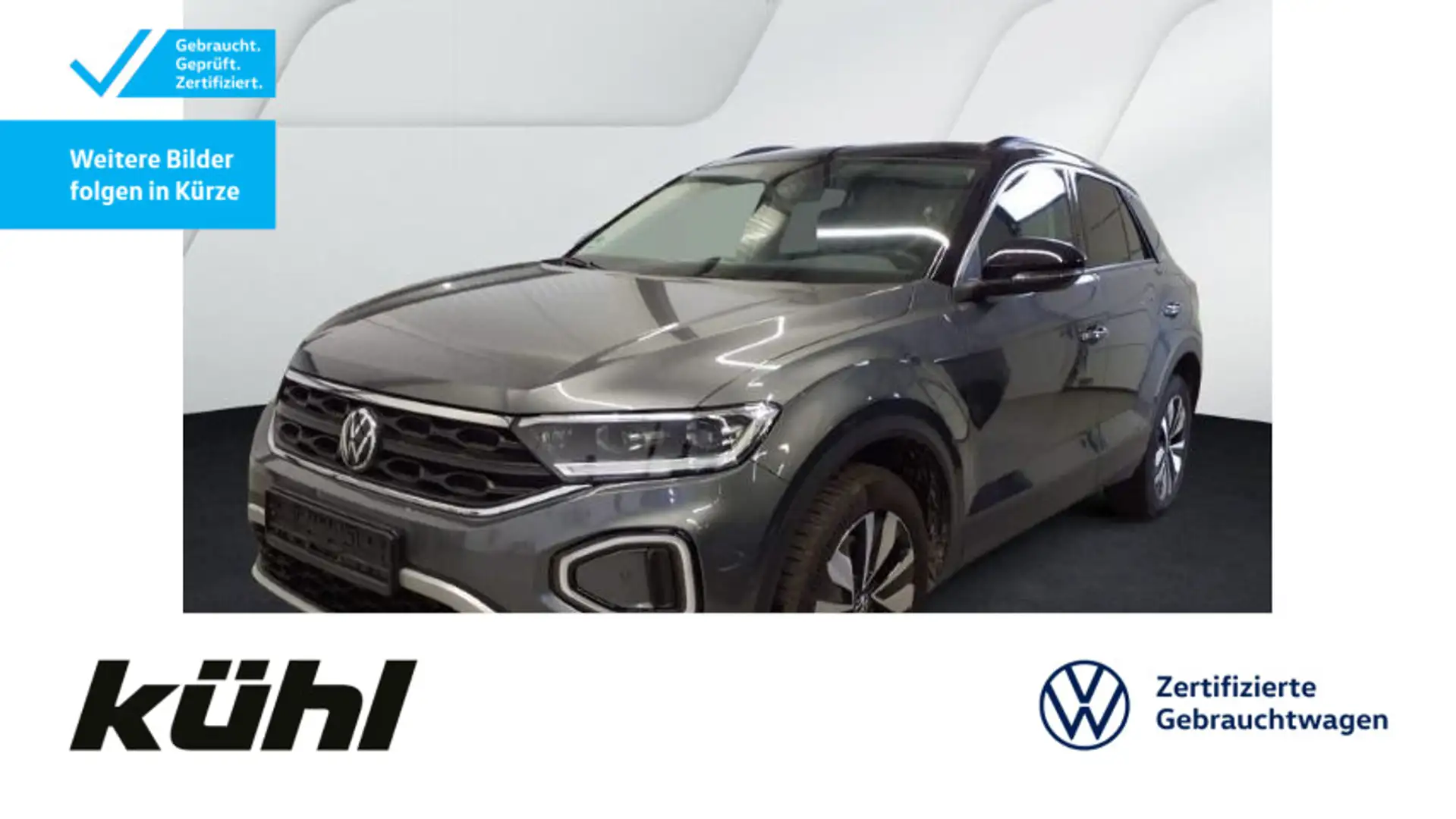 Volkswagen T-Roc 2.0 TDI DSG Goal LED+/ACC/Kamera/App/Navi/ Grau - 1