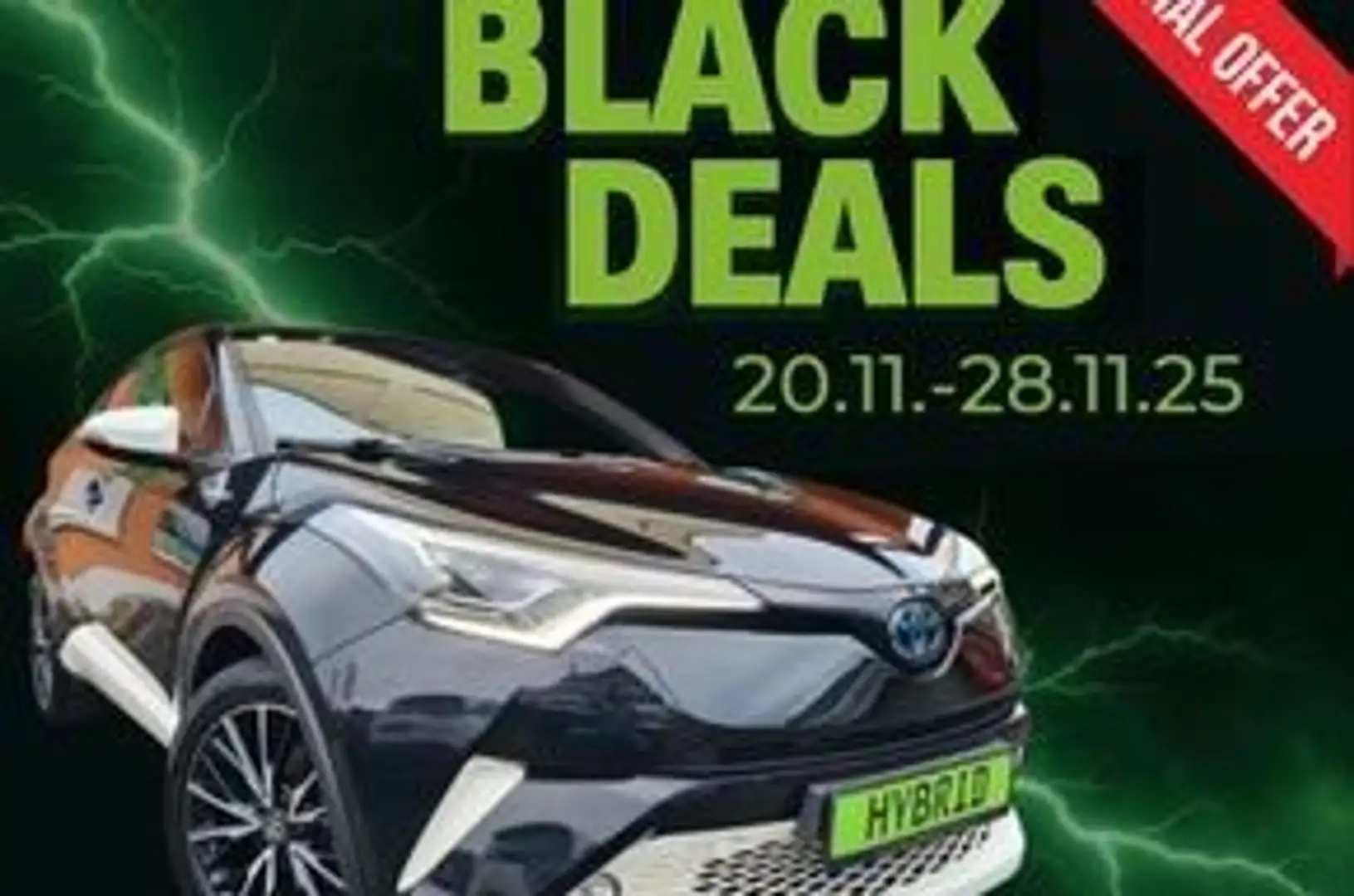 Toyota C-HR Hybrid TeamD KEYGO/NAVI/LED/DAB/a.AHK Schwarz - 1