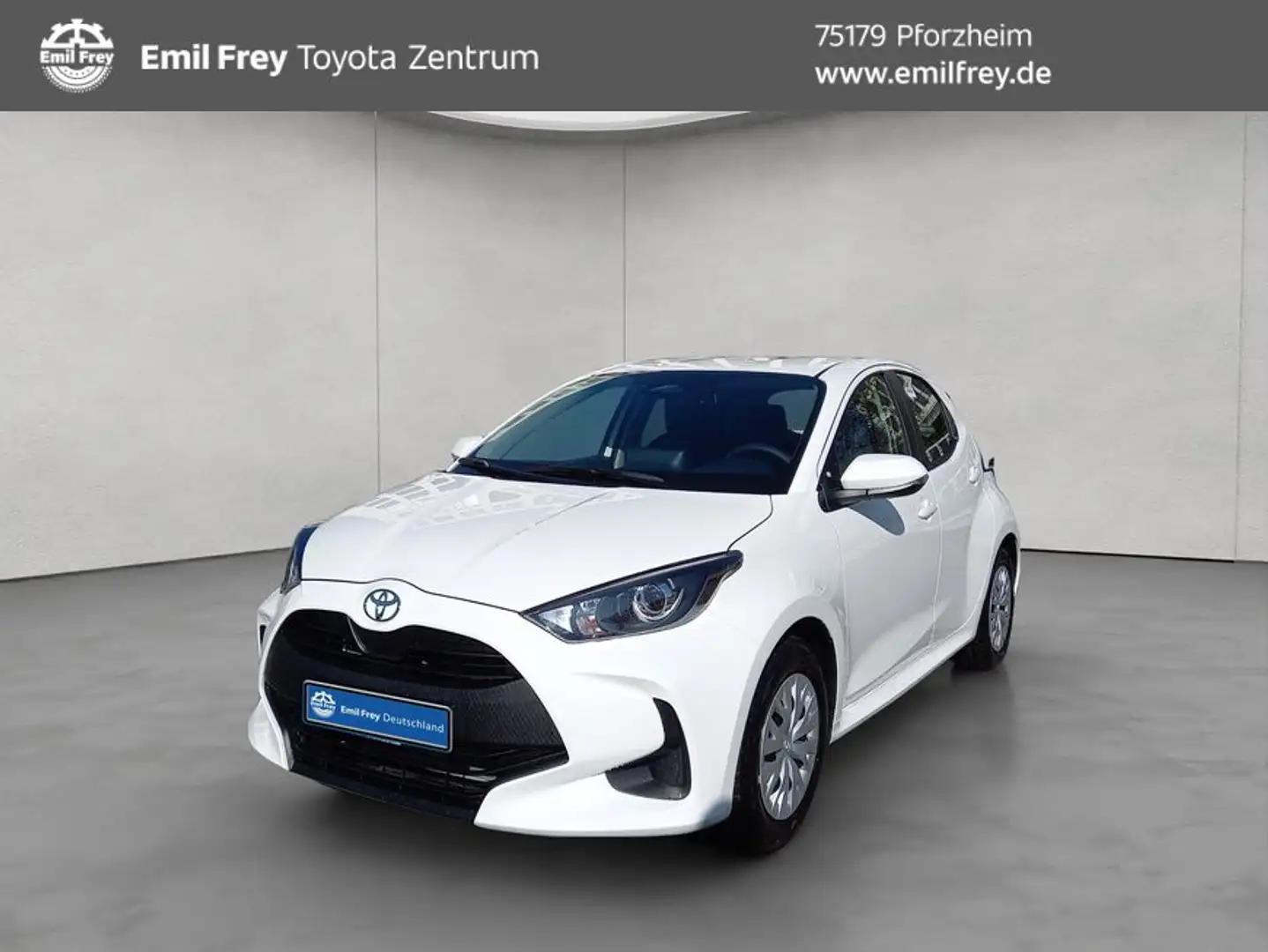 Toyota Yaris Hybrid 116 1.5 VVT-i Business Edition Blanc - 1