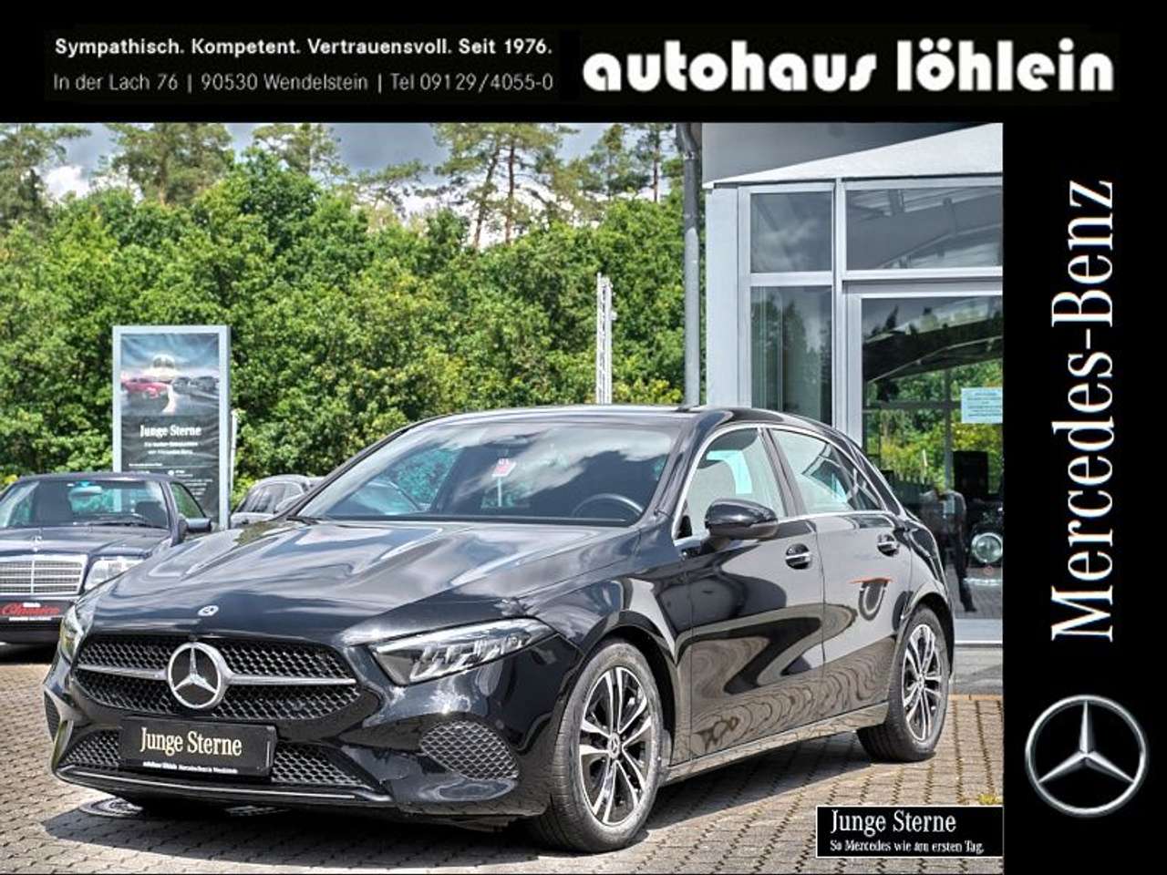 Mercedes-Benz A 180 2023 — AMBIENTE+KAMERA+KEYLESS+MBUX+DAB+SHZ+LED