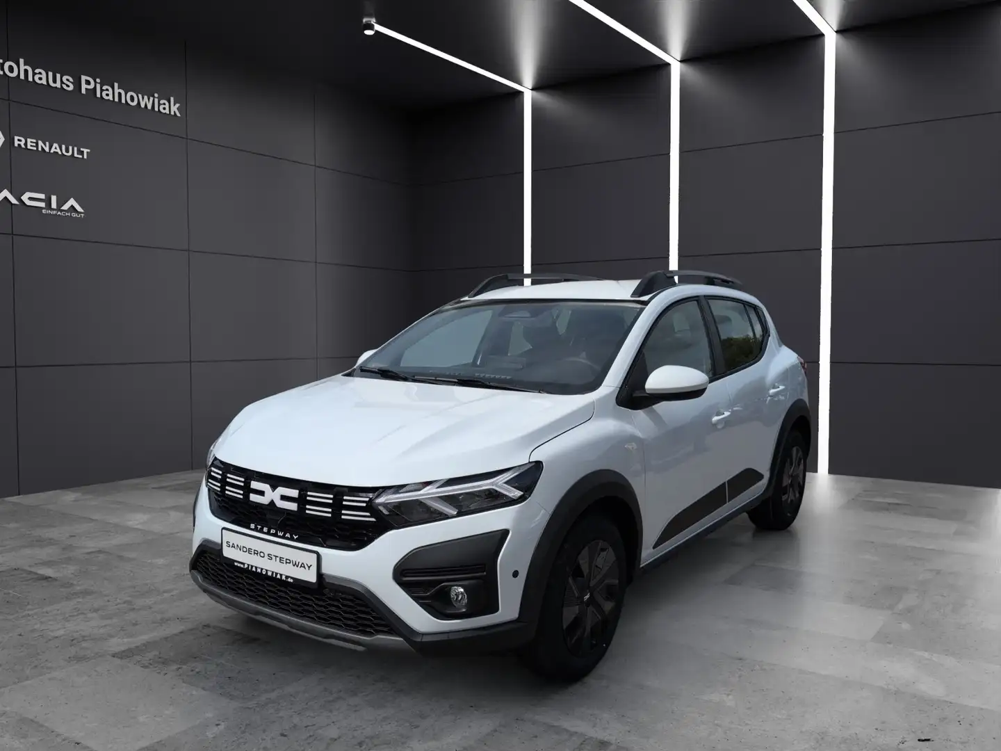 Dacia Sandero Stepway Expression TCe 90 Rückfahrkamera Navi Sitzheizung Weiß - 1