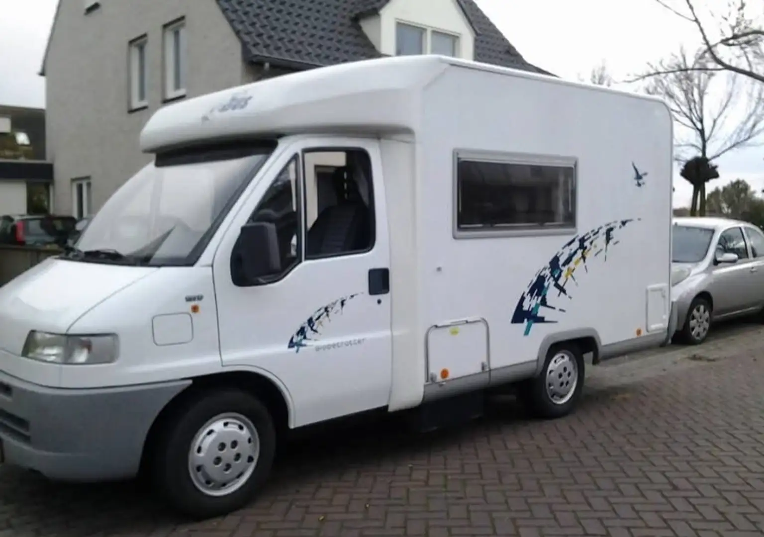 Fiat ducato 1.9 td camper Белый - 2