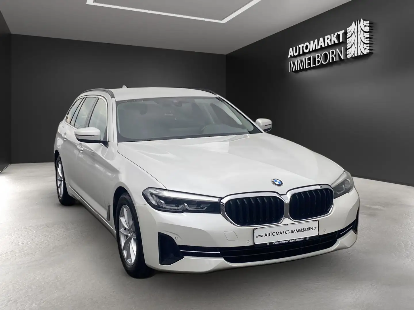 BMW 530 d VollLeder*Kamera*Led*LiveCP*Navi*DAB*Winte White - 2