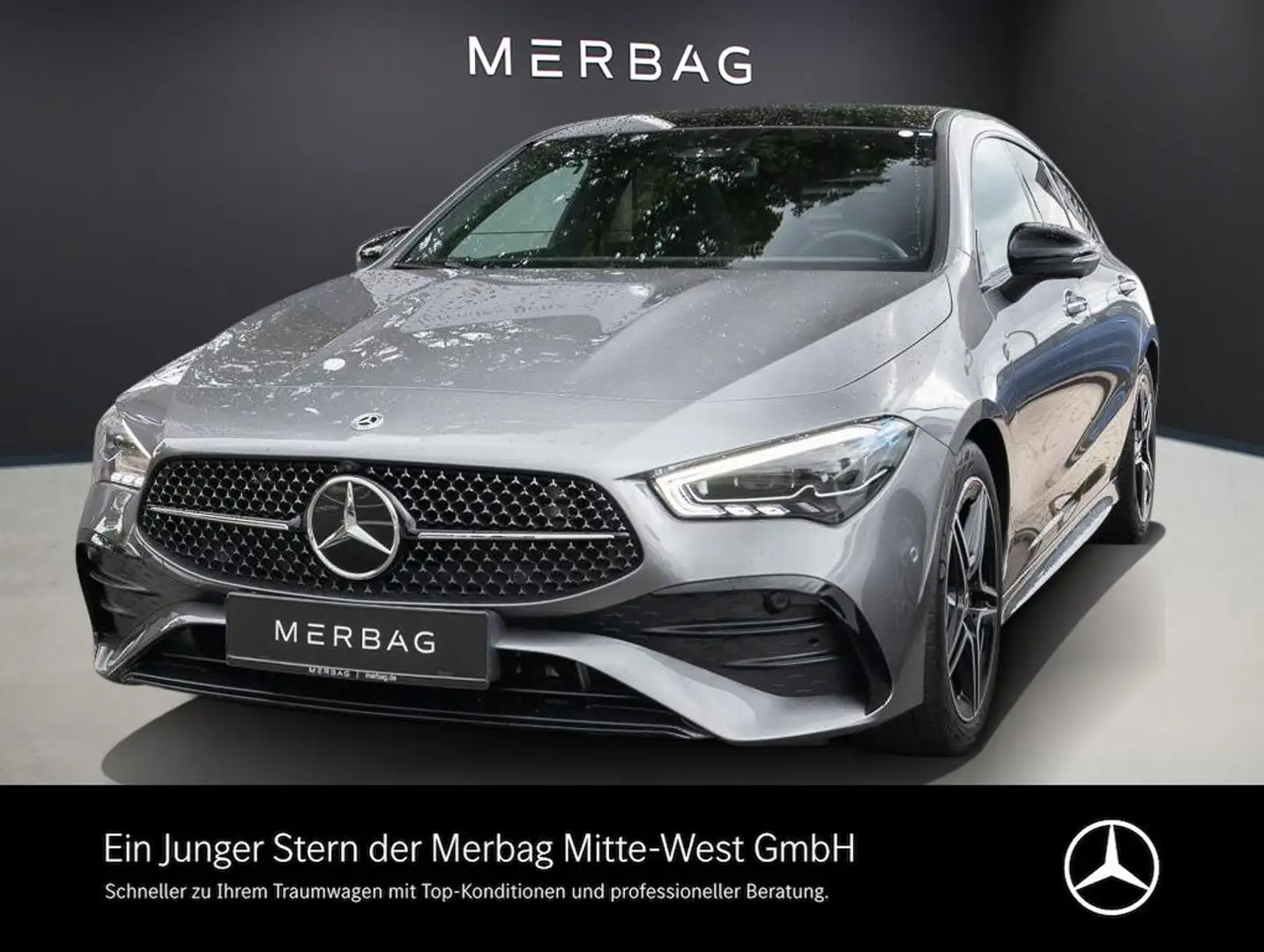 Mercedes-Benz CLA 180 Shooting Brake Pano HUD STH SpurW SpurH Grau - 1