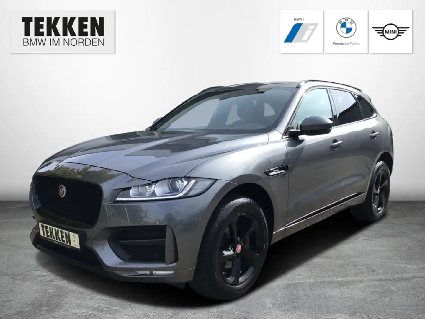 Jaguar F-Pace R-Sport AWD Navi/ACC/Xenon/RFK/DAB/Leder Gris - 1